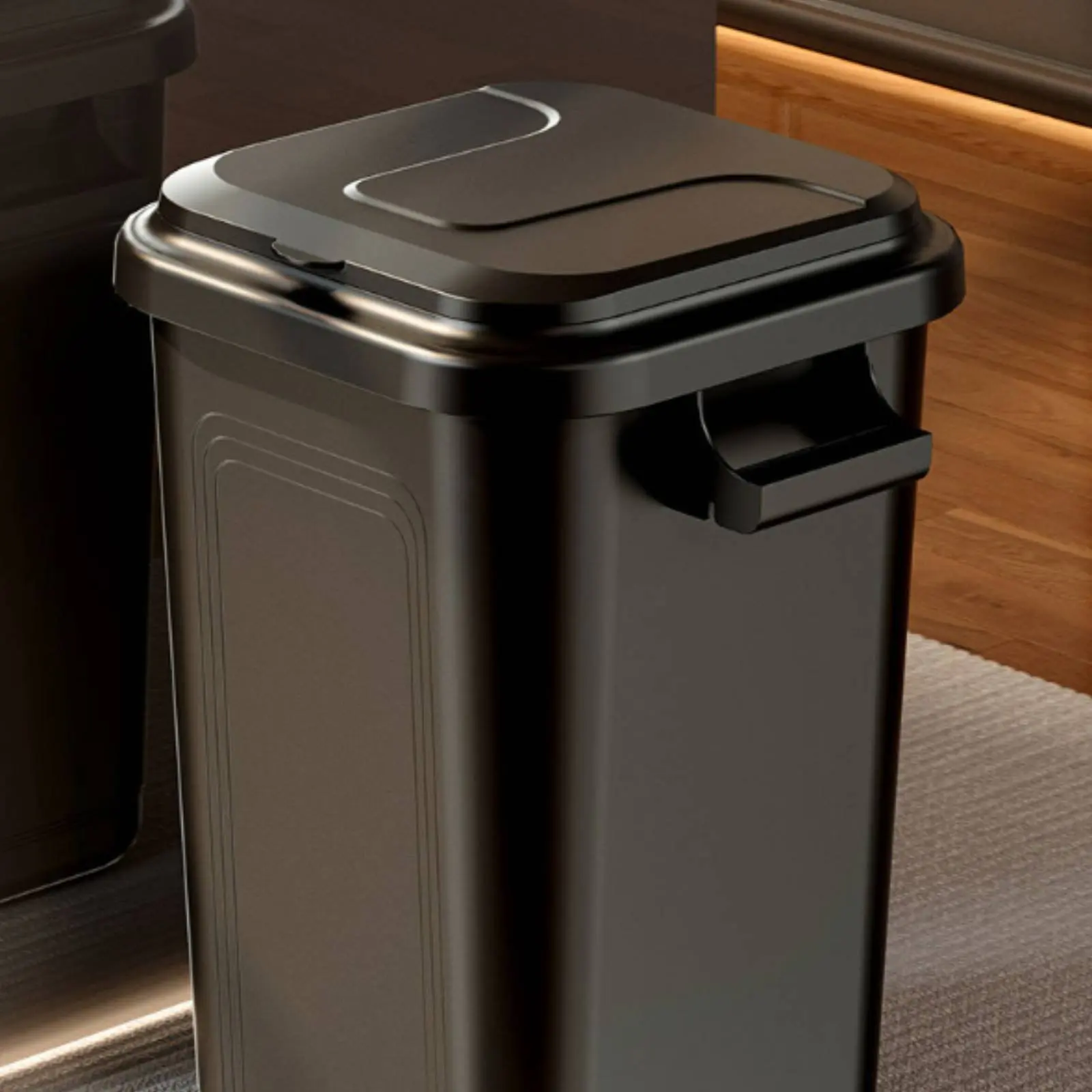 Professional Garbage Can High Capacity Large Kitchen Trash Can Tall Rectangular Waste Container Broad Opening for Outdoor
Professional Garbage Can High Capacity Large Kitchen Trash Can Tall Rectangular Waste Container Broad Opening for Outdoor