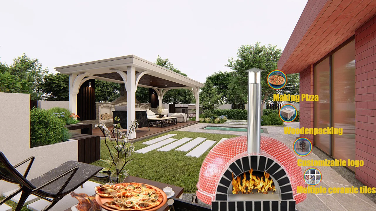 Manufacturer Low Price Hybrid Brick Woodfired Pizza Oven Machine Wooden Fired Outdoor Pizza Oven
Manufacturer Low Price Hybrid Brick Woodfired Pizza Oven Machine Wooden Fired Outdoor Pizza Oven