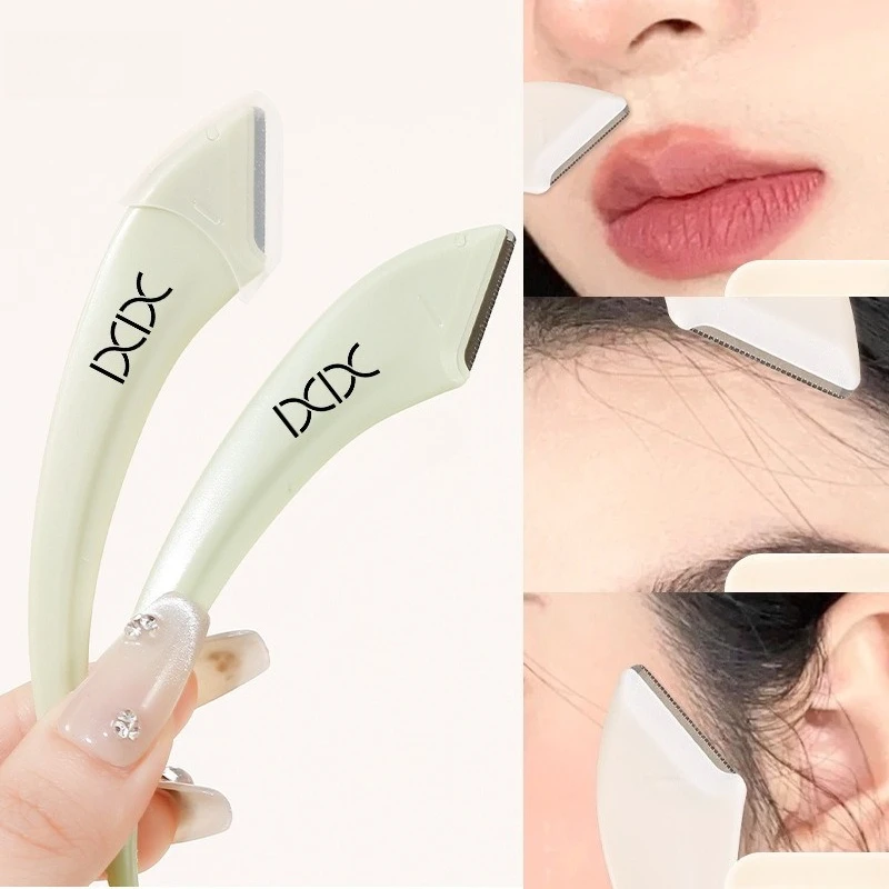 1Pc New Fashion Meniscus Eyebrow Trimming Knife Stainless Steel Head Razors Blades Detachable Manual Eyebrow Scraping Tool
1Pc New Fashion Meniscus Eyebrow Trimming Knife Stainless Steel Head Razors Blades Detachable Manual Eyebrow Scraping Tool