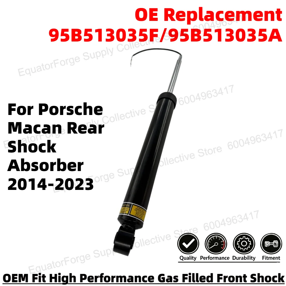 Comfortable Direct Fit High Stability Premium Durable Rear Shock Absorber for Porsche Macan OE Number 95B513035F/95B513035A
Comfortable Direct Fit High Stability Premium Durable Rear Shock Absorber for Porsche Macan OE Number 95B513035F/95B513035A