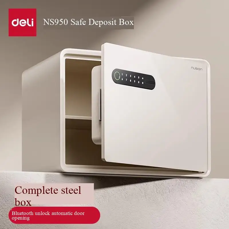 Сейф Deli Nusign NS950 2026 для домашнего использования с Bluetooth, отпечатком пальца и кодовым замком, для гардероба, 30 см, малый размер, полностью стальной корпус
Сейф Deli Nusign NS950 2026 для домашнего использования с Bluetooth, отпечатком пальца и кодовым замком, для гардероба, 30 см, малый размер, полностью стальной корпус