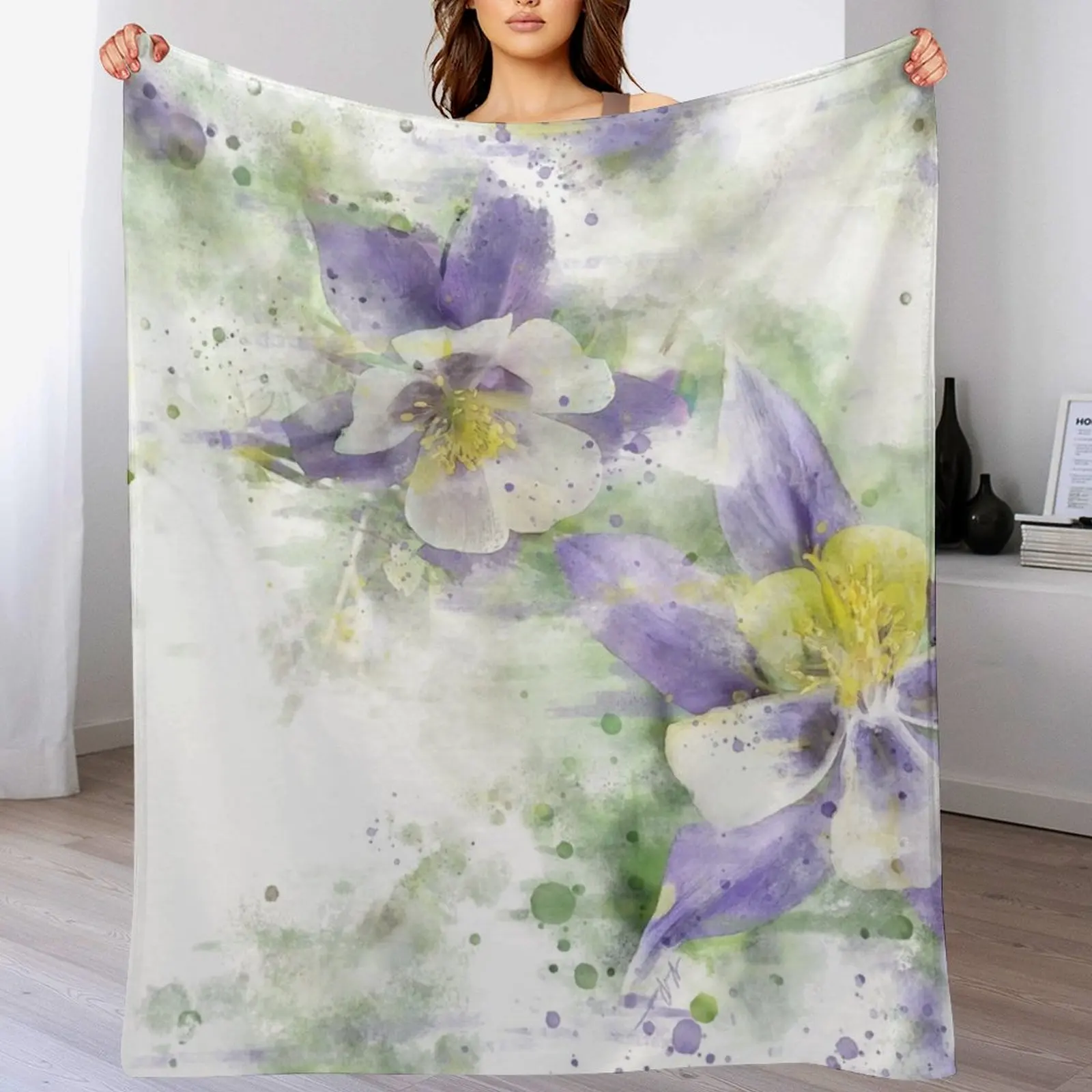 Colorado Columbines Throw Blanket Tourist Hair Blankets Sofas Of Decoration valentine gift ideas Blankets
Colorado Columbines Throw Blanket Tourist Hair Blankets Sofas Of Decoration valentine gift ideas Blankets