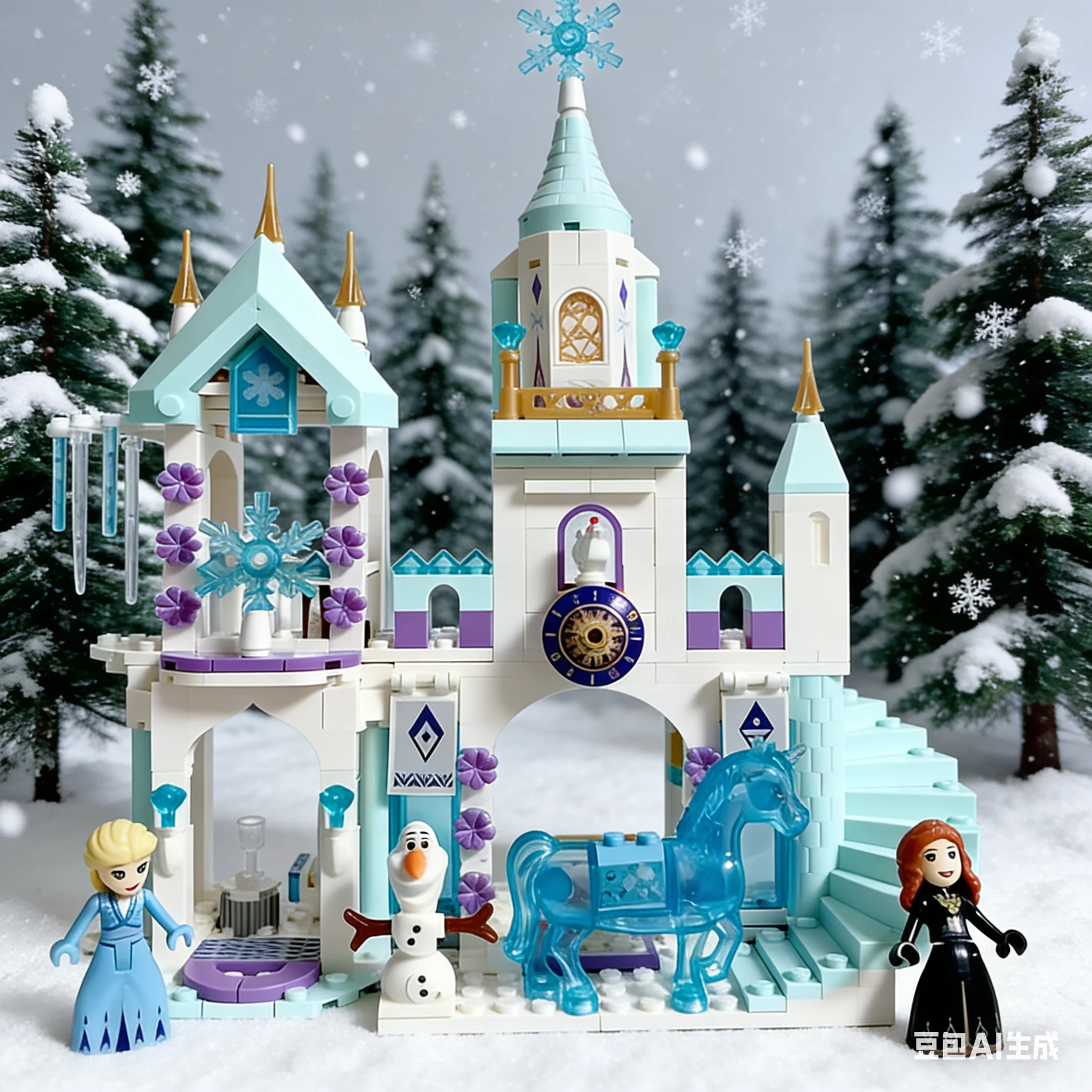 Disney Frozen Princess Snow Castle Building Blocks Toys Sets Movies Educational Assembled Toys DIY Gifts For Girls
Disney Frozen Princess Snow Castle Building Blocks Toys Sets Movies Educational Assembled Toys DIY Gifts For Girls