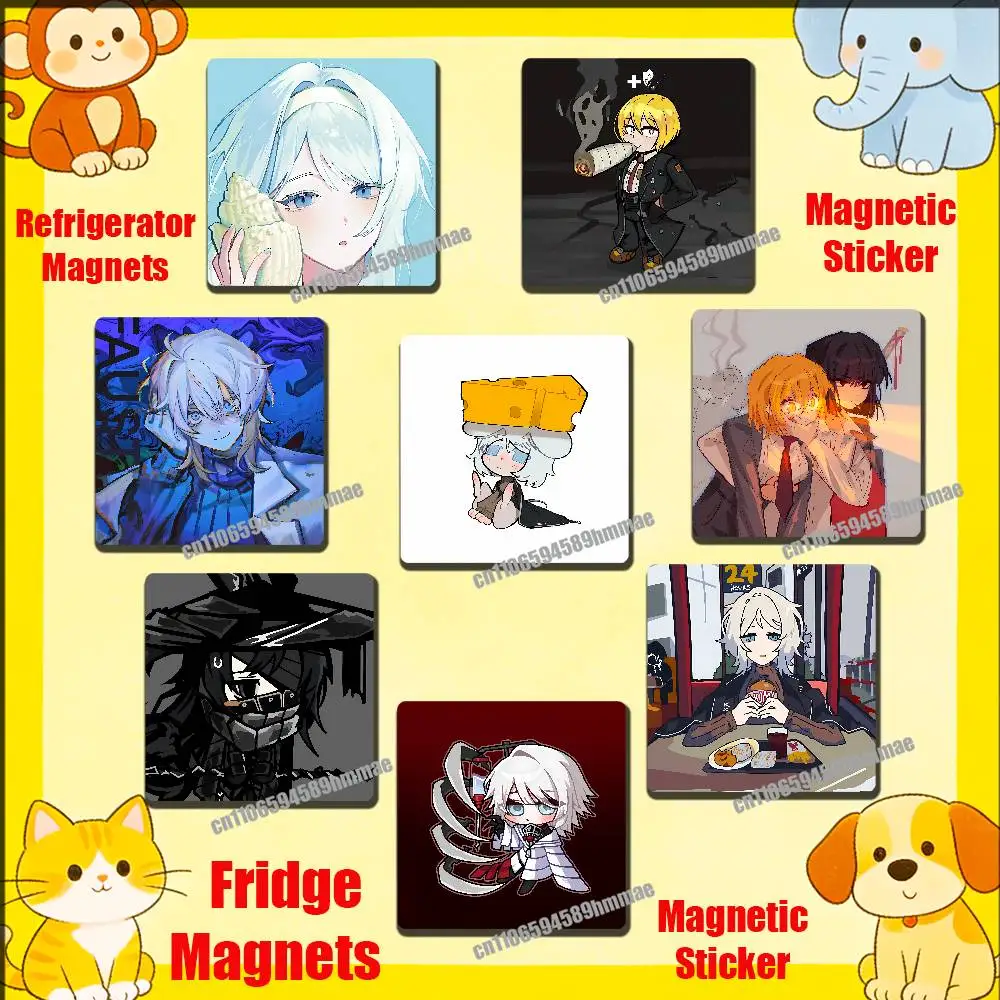 For Faust L-Limbus Company Don Quixote Fridge Freezer Refrigerator Magnets Kitchen Metal Cabinet Magnetic Sticker Card
For Faust L-Limbus Company Don Quixote Fridge Freezer Refrigerator Magnets Kitchen Metal Cabinet Magnetic Sticker Card
