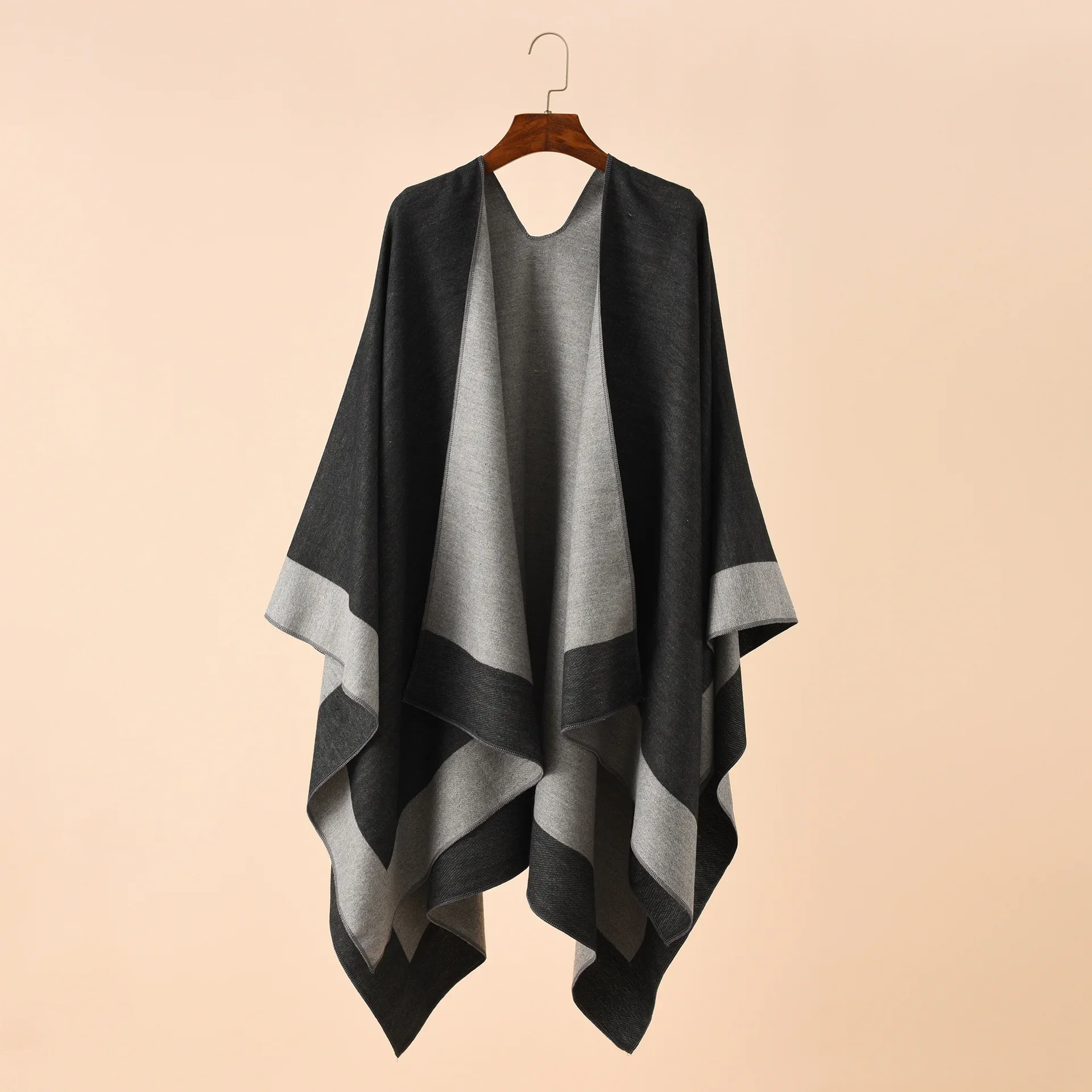 2024 Spring Autumn Solid Color European American Travel Shopping New Women Warm Big Shawl Sunscreen Black Gray Scarf
2024 Spring Autumn Solid Color European American Travel Shopping New Women Warm Big Shawl Sunscreen Black Gray Scarf
