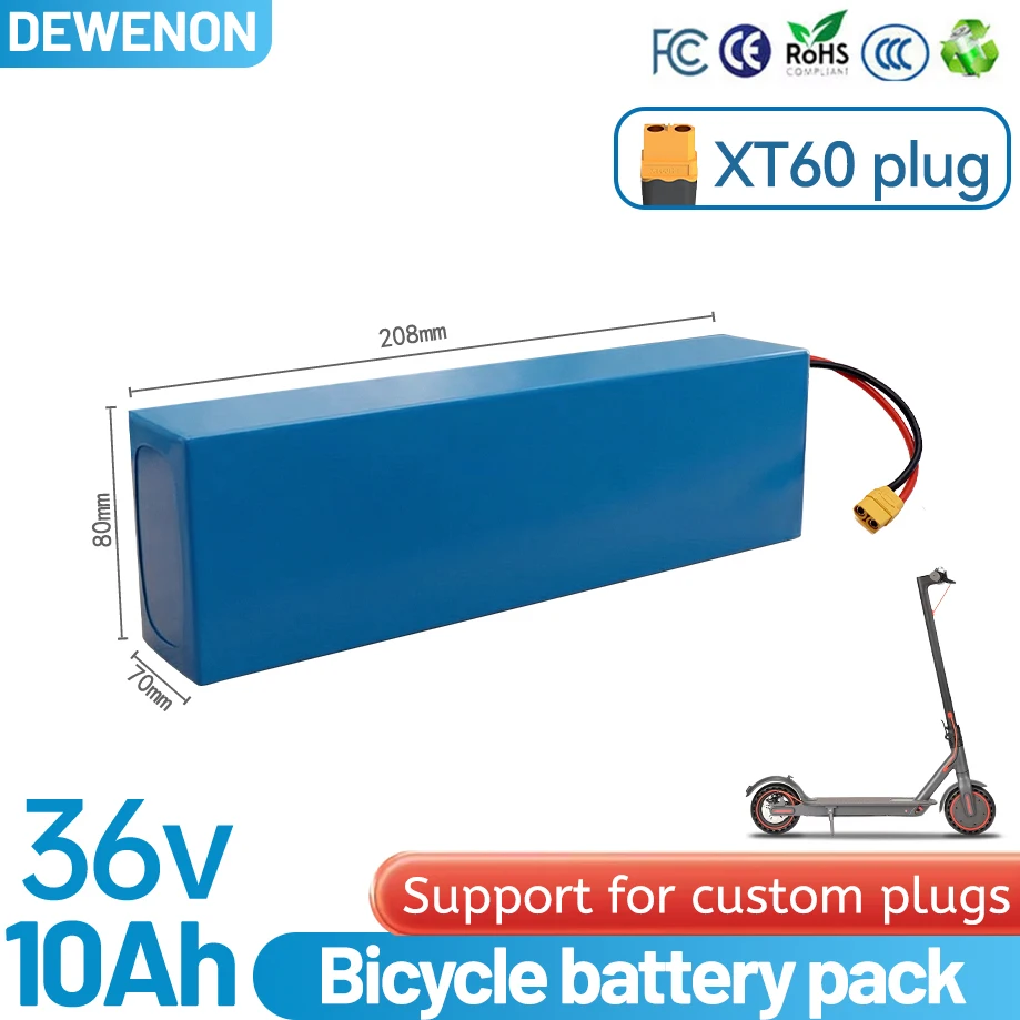 Aleaivy 36V 10Ah 10S4P Lithium Battery Pack – High-Capacity Replacement for Electric bicycle 150w~750w Vehicle Durable Reliabl
Aleaivy 36V 10Ah 10S4P Lithium Battery Pack – High-Capacity Replacement for Electric bicycle 150w~750w Vehicle Durable Reliabl