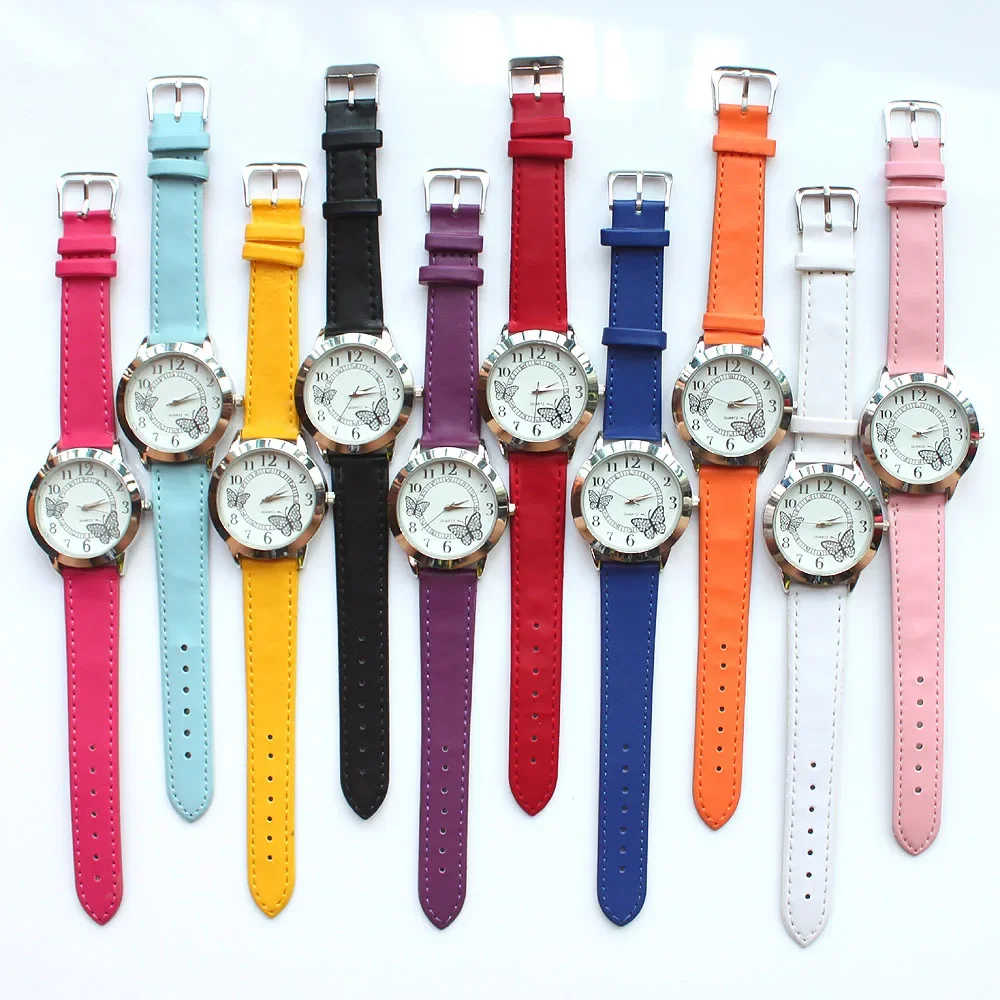 10Pcs Women's Butterfly Design Quartz Dress Watch - Fashionable Kids Timepiece Montre Femme Relogio Feminino
10Pcs Women's Butterfly Design Quartz Dress Watch - Fashionable Kids Timepiece Montre Femme Relogio Feminino