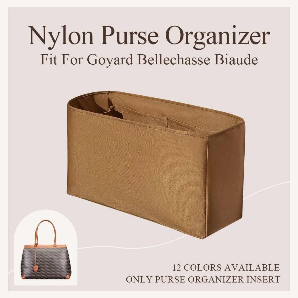 Nylon Purse Organizer Insert Fit for Goyard Bellechasse Biaude Handbag Makeup Inside Purse Storage Bag Inner Liner Bag In Bag
Nylon Purse Organizer Insert Fit for Goyard Bellechasse Biaude Handbag Makeup Inside Purse Storage Bag Inner Liner Bag In Bag