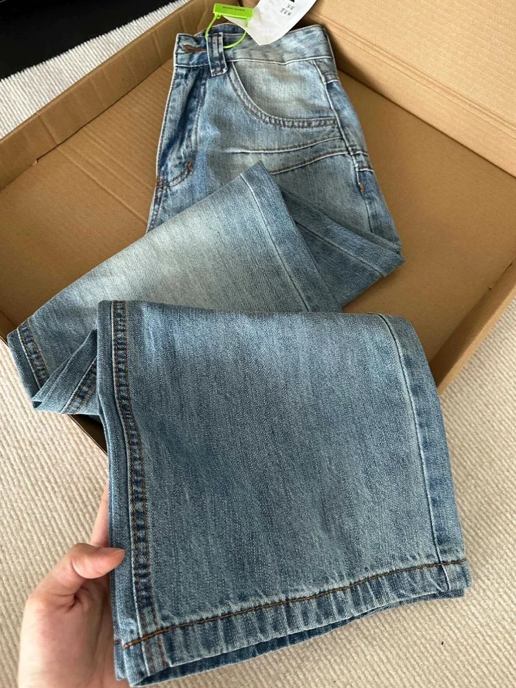 American Retro Waed Bleach Jeans Men Spring New Design High Street Loose Straight Leg Long Pants Casual Youth Trend
American Retro Waed Bleach Jeans Men Spring New Design High Street Loose Straight Leg Long Pants Casual Youth Trend