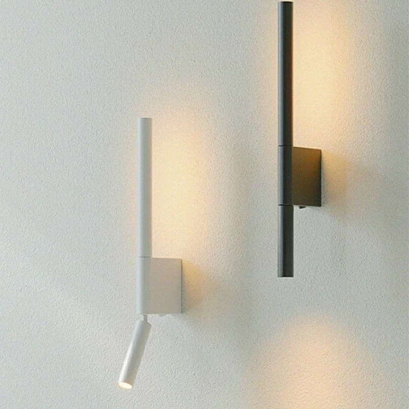 Minimalist Style Adjustable Rotating Wall Lamp Bedroom Bedside LED Switch Reading Light Hotel Bedroom Study Lighting Fixtures
Minimalist Style Adjustable Rotating Wall Lamp Bedroom Bedside LED Switch Reading Light Hotel Bedroom Study Lighting Fixtures