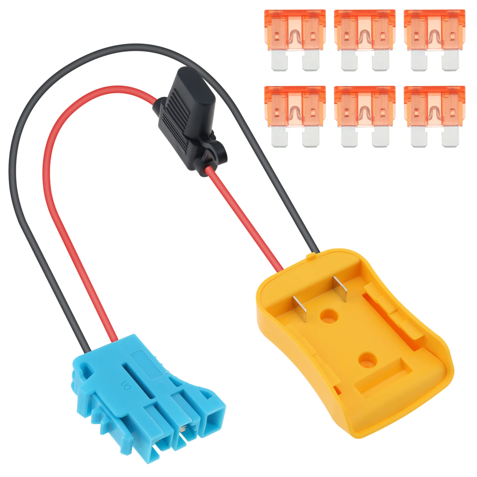 Power Wheels Adapter Battery Conversion Kit Fit for Dewalt 18V / 20V Battery / Kids Ride On Toy with Wire Harness Connector
Power Wheels Adapter Battery Conversion Kit Fit for Dewalt 18V / 20V Battery / Kids Ride On Toy with Wire Harness Connector