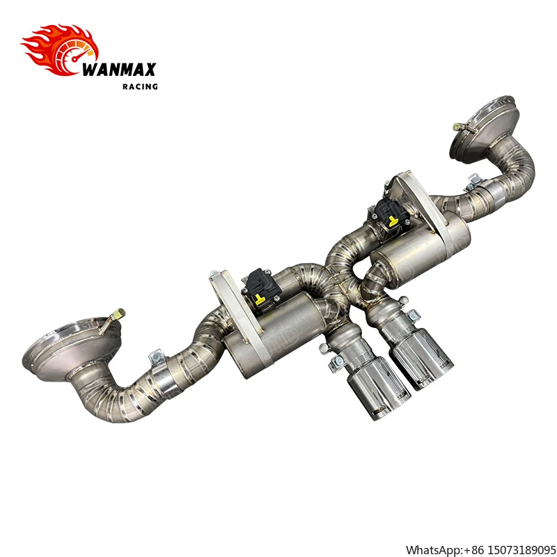 High-Performance Titanium Exhaust System for 2024 GT3 RS Cat-Back with Valve Control
High-Performance Titanium Exhaust System for 2024 GT3 RS Cat-Back with Valve Control