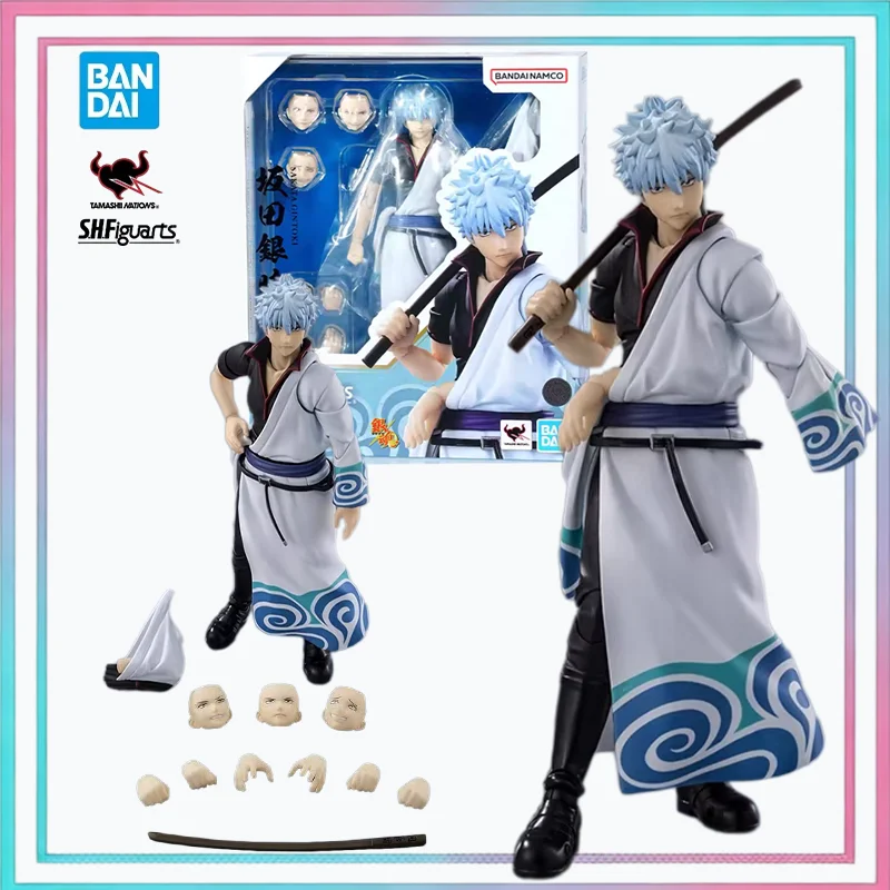 Оригинальная фигурка Bandai S.H.Figuarts Gintama Sakata Gintoki Shiroyasha, аниме-фигурка, модель, коллекционная игрушка, подарок для мальчиков
Оригинальная фигурка Bandai S.H.Figuarts Gintama Sakata Gintoki Shiroyasha, аниме-фигурка, модель, коллекционная игрушка, подарок для мальчиков