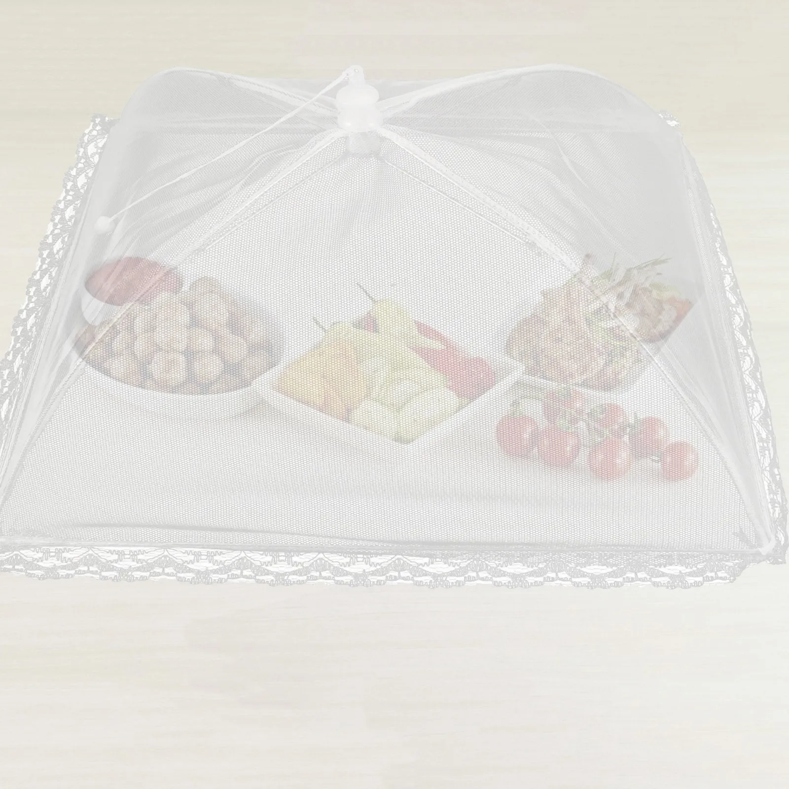 6Pcs Foldable Food Cover Mesh Protective Kitchen Dish Cover for Food Preservation Outdoor Indoor Use Collapsible
6Pcs Foldable Food Cover Mesh Protective Kitchen Dish Cover for Food Preservation Outdoor Indoor Use Collapsible