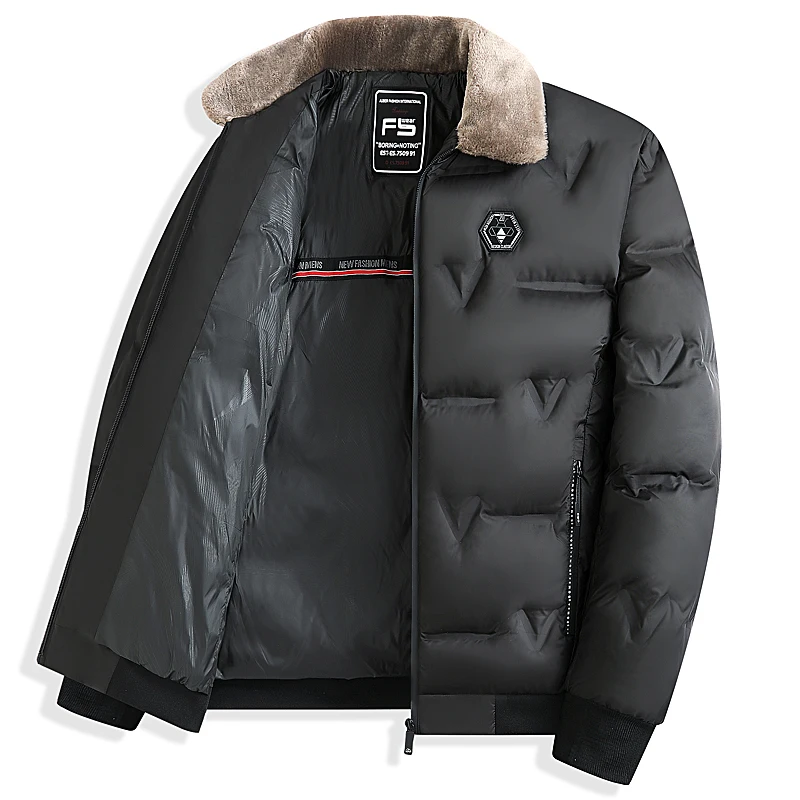 Cotton Collar Men's Winter Thick Warm Middle-aged and Elderly Cotton Jacket 2026 New Cotton Jacket High-end Men's Winter Jacket
Cotton Collar Men's Winter Thick Warm Middle-aged and Elderly Cotton Jacket 2026 New Cotton Jacket High-end Men's Winter Jacket
