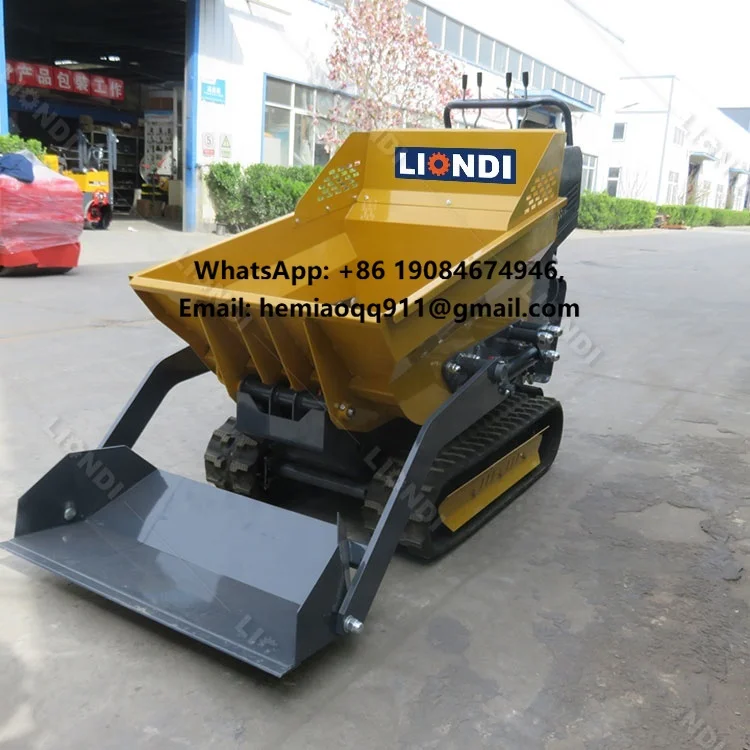 500KG Hydraulic Small Truck Loader Crawler Dumper Wheelbarrow
500KG Hydraulic Small Truck Loader Crawler Dumper Wheelbarrow