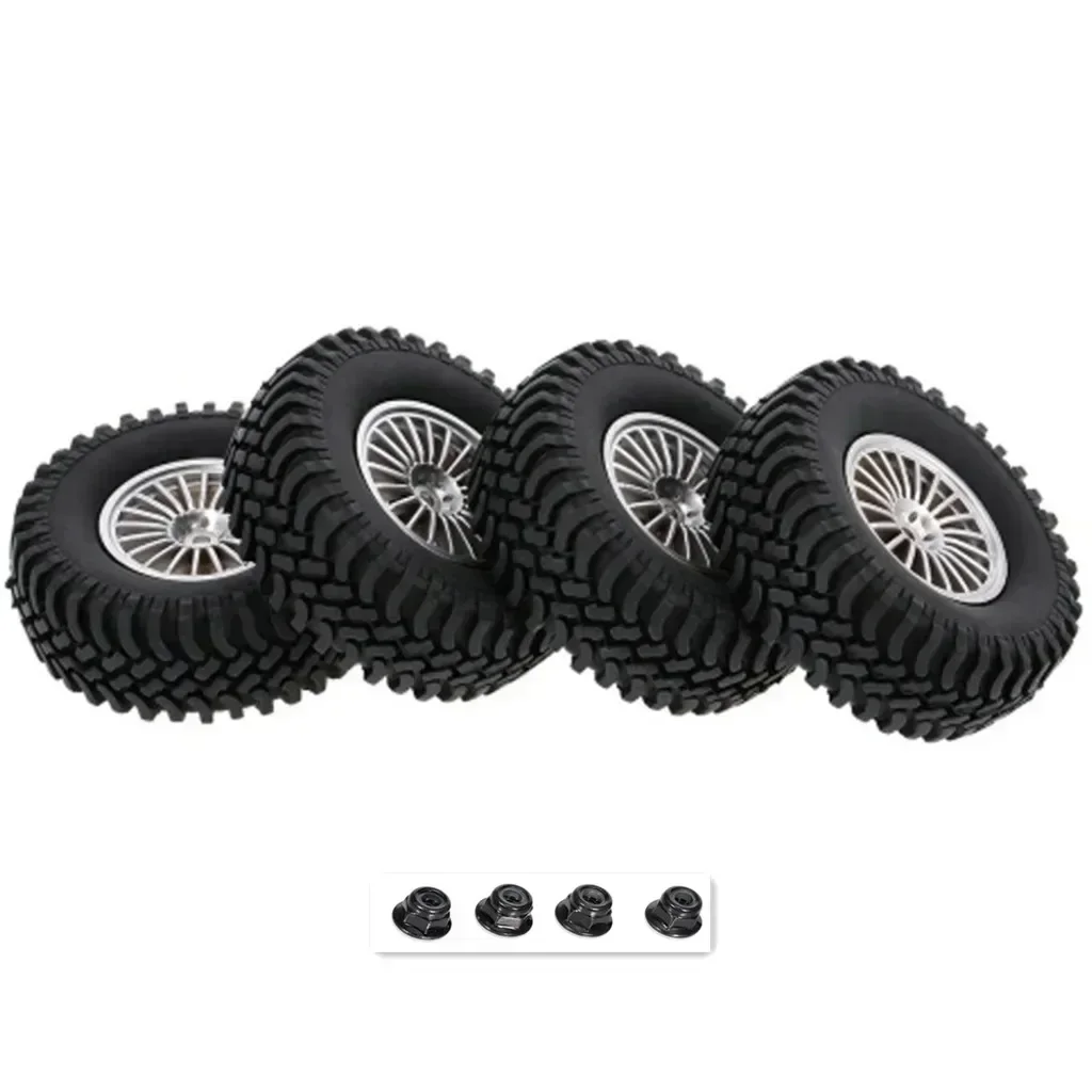 4PCS 98mm 1.9 inch Rubber Tires With Foam Inserts for 1:10 RC Rock Crawler Axial SCX10 D90 D110 Tamiya CC01 1.9 Inch Tyres
4PCS 98mm 1.9 inch Rubber Tires With Foam Inserts for 1:10 RC Rock Crawler Axial SCX10 D90 D110 Tamiya CC01 1.9 Inch Tyres