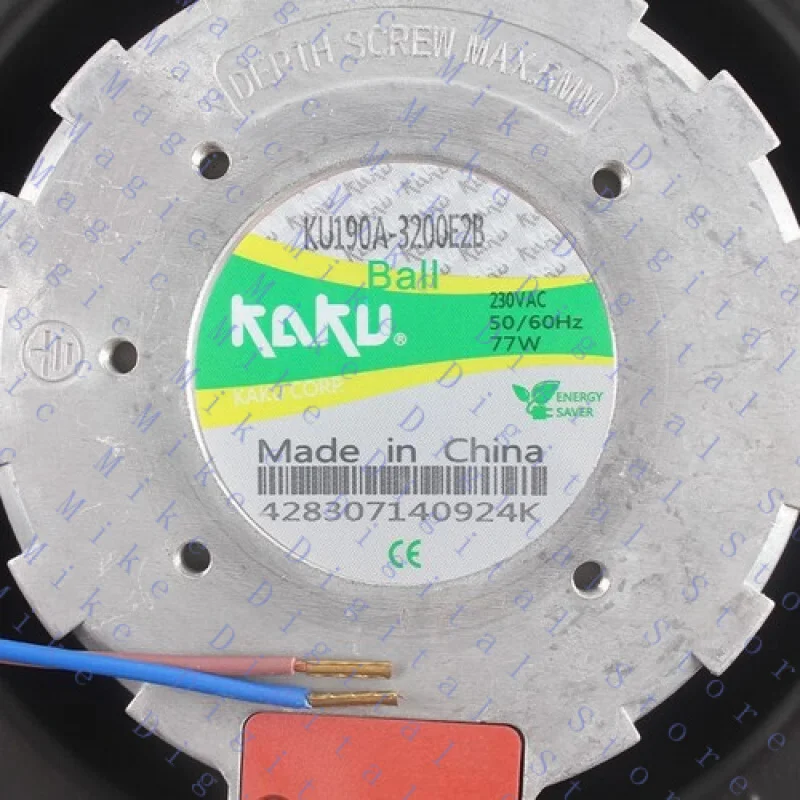 UU ДЛЯ KAKU KU190A-3200E2B 230 В 77 Вт турбинный EC центробежный охлаждающий вентилятор
UU ДЛЯ KAKU KU190A-3200E2B 230 В 77 Вт турбинный EC центробежный охлаждающий вентилятор