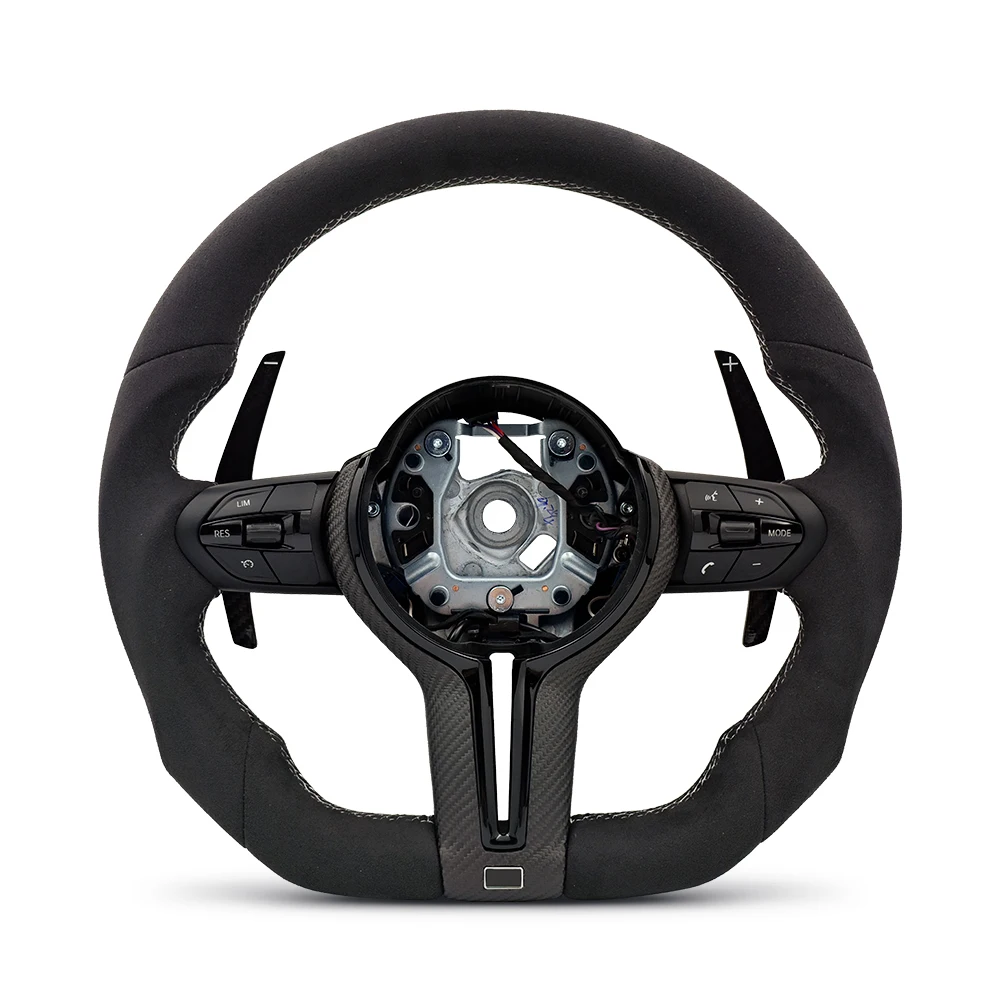 Flat Bottom Full Suede M Sport Steering Wheel for BMW F01 F10 F15 F20 F22 F30 F31 F32 F33 F34 F35 F36 F80 F90
Flat Bottom Full Suede M Sport Steering Wheel for BMW F01 F10 F15 F20 F22 F30 F31 F32 F33 F34 F35 F36 F80 F90