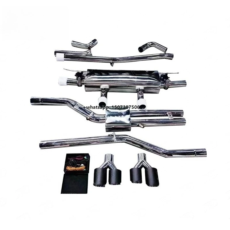 High Performance 304 Stainless Steel Valved Exhaust Catback Tunning System for X6 40i
High Performance 304 Stainless Steel Valved Exhaust Catback Tunning System for X6 40i