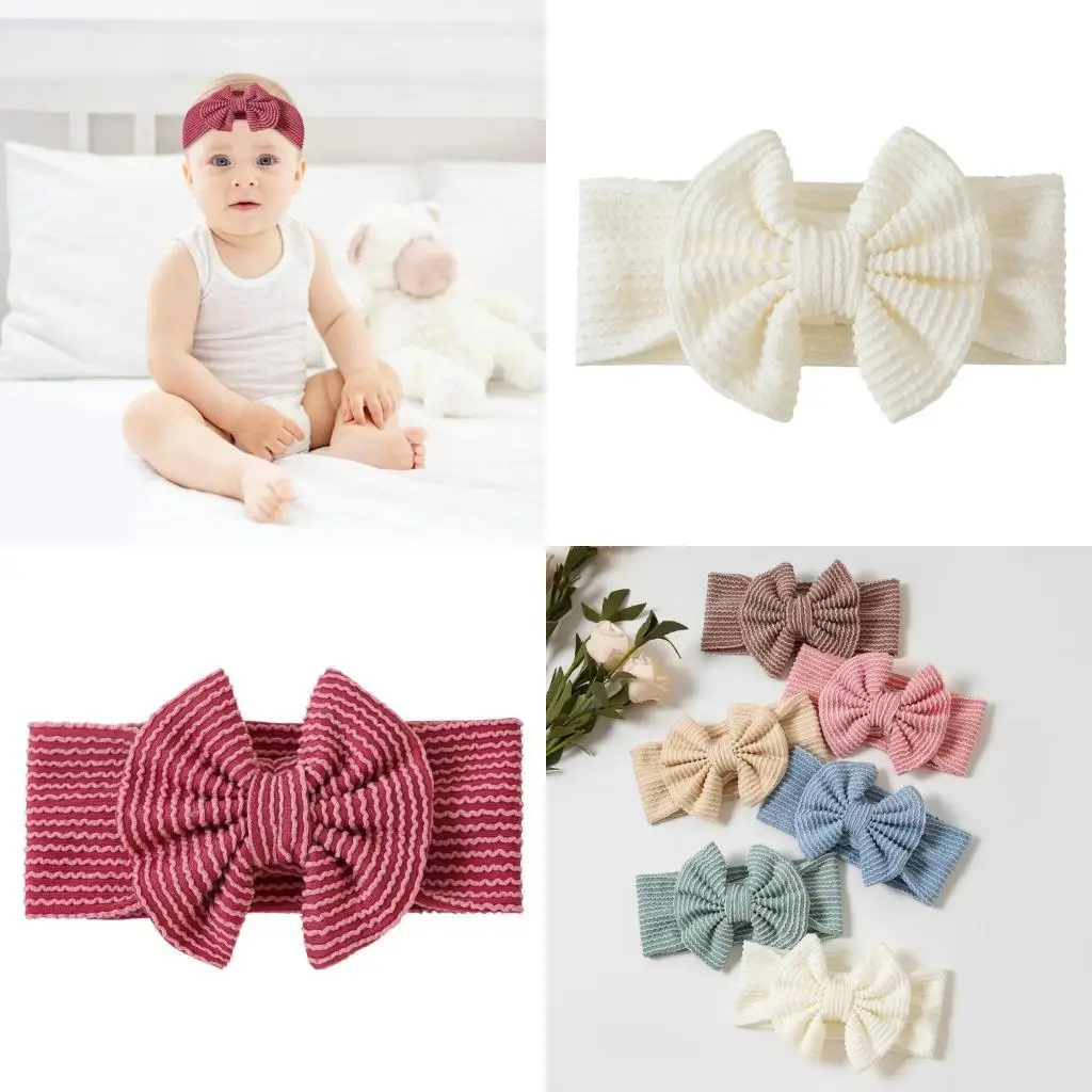 U13F Elastic Nylon Bows Hairbands Comfortable Headband for Newborns to Kid Hair Styles
U13F Elastic Nylon Bows Hairbands Comfortable Headband for Newborns to Kid Hair Styles