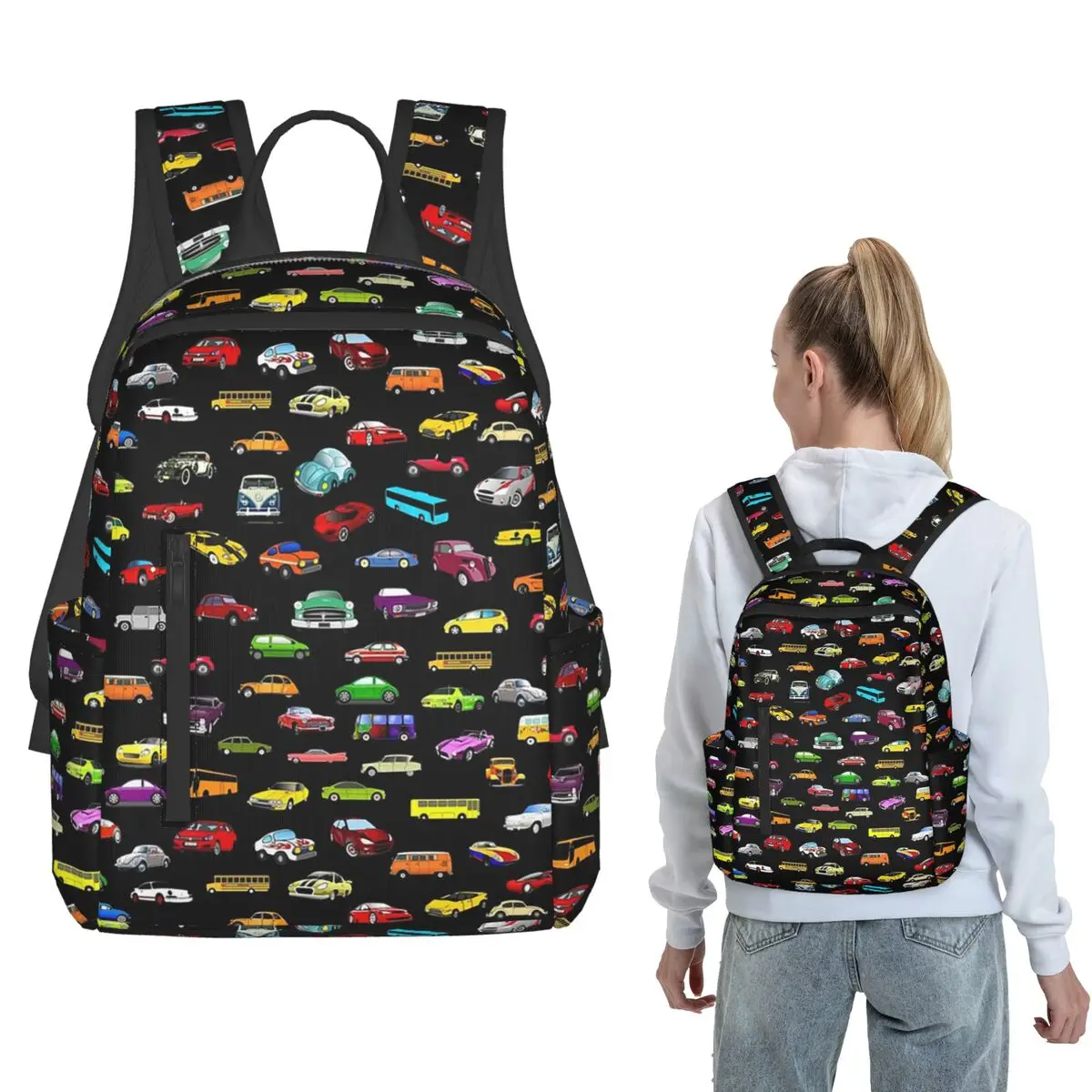 CARS CARS CARS Backpack Large Capacity Kids BookBag School Bag Shoulder Bags for Men Women
CARS CARS CARS Backpack Large Capacity Kids BookBag School Bag Shoulder Bags for Men Women