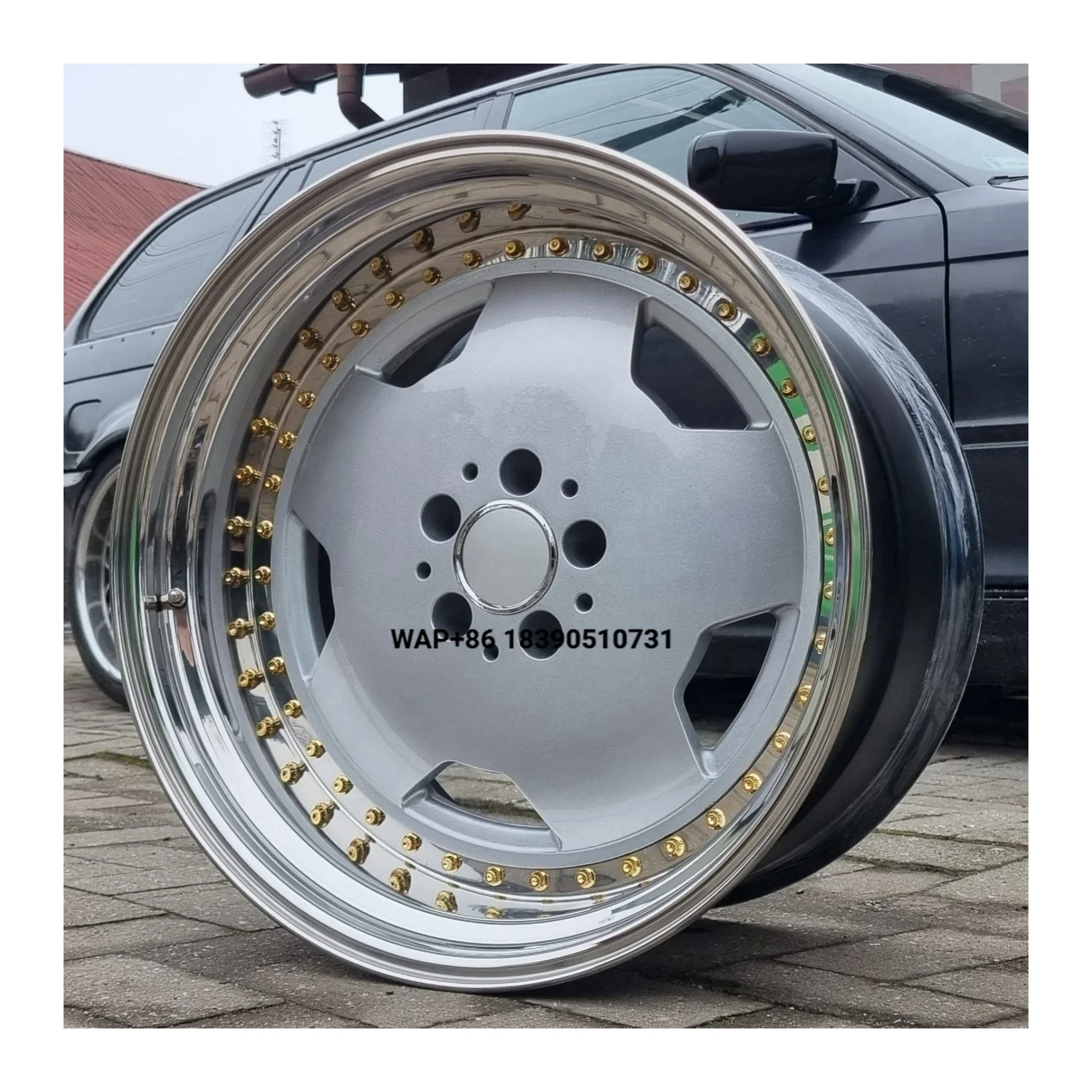 Bku 2 Piece Forged 5X112 Wheel 17 18 19 Inch Rims Alloy Deep Dish Car Wheel for E Class R107 W126 W124 R129 W201
Bku 2 Piece Forged 5X112 Wheel 17 18 19 Inch Rims Alloy Deep Dish Car Wheel for E Class R107 W126 W124 R129 W201