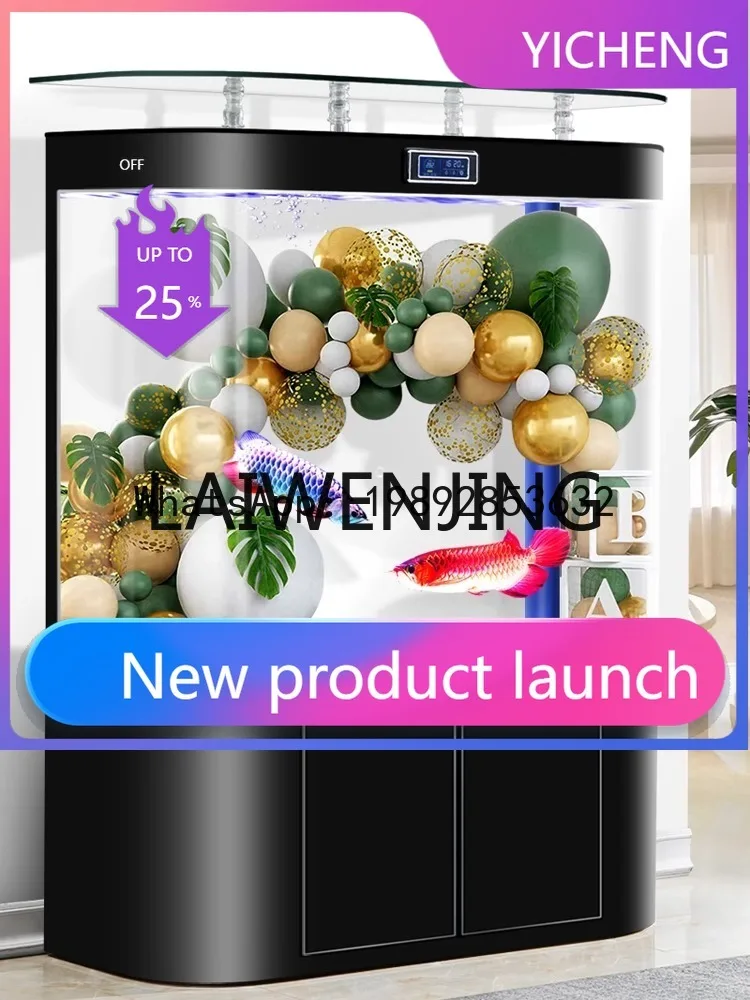 YG6 Medium and Large Floor Glass Ecological Bottom Filter Fish Globe Wall Customization Aquarium
YG6 Medium and Large Floor Glass Ecological Bottom Filter Fish Globe Wall Customization Aquarium