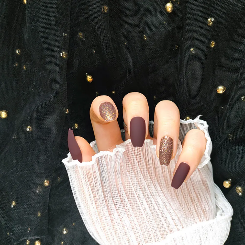 2 Set False Nails Artificial Plastic Beauty Tools Square Ballerina Tips Women Women False Nail Nail Art Salon DIY Gifts
2 Set False Nails Artificial Plastic Beauty Tools Square Ballerina Tips Women Women False Nail Nail Art Salon DIY Gifts