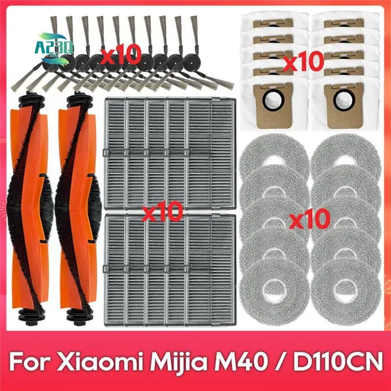 A23Q-For Mijia Omni M40 / D110CN Main Side Brush Hepa Filter Mop Cloth Dust Bag Replacement Parts Accessories
A23Q-For Mijia Omni M40 / D110CN Main Side Brush Hepa Filter Mop Cloth Dust Bag Replacement Parts Accessories