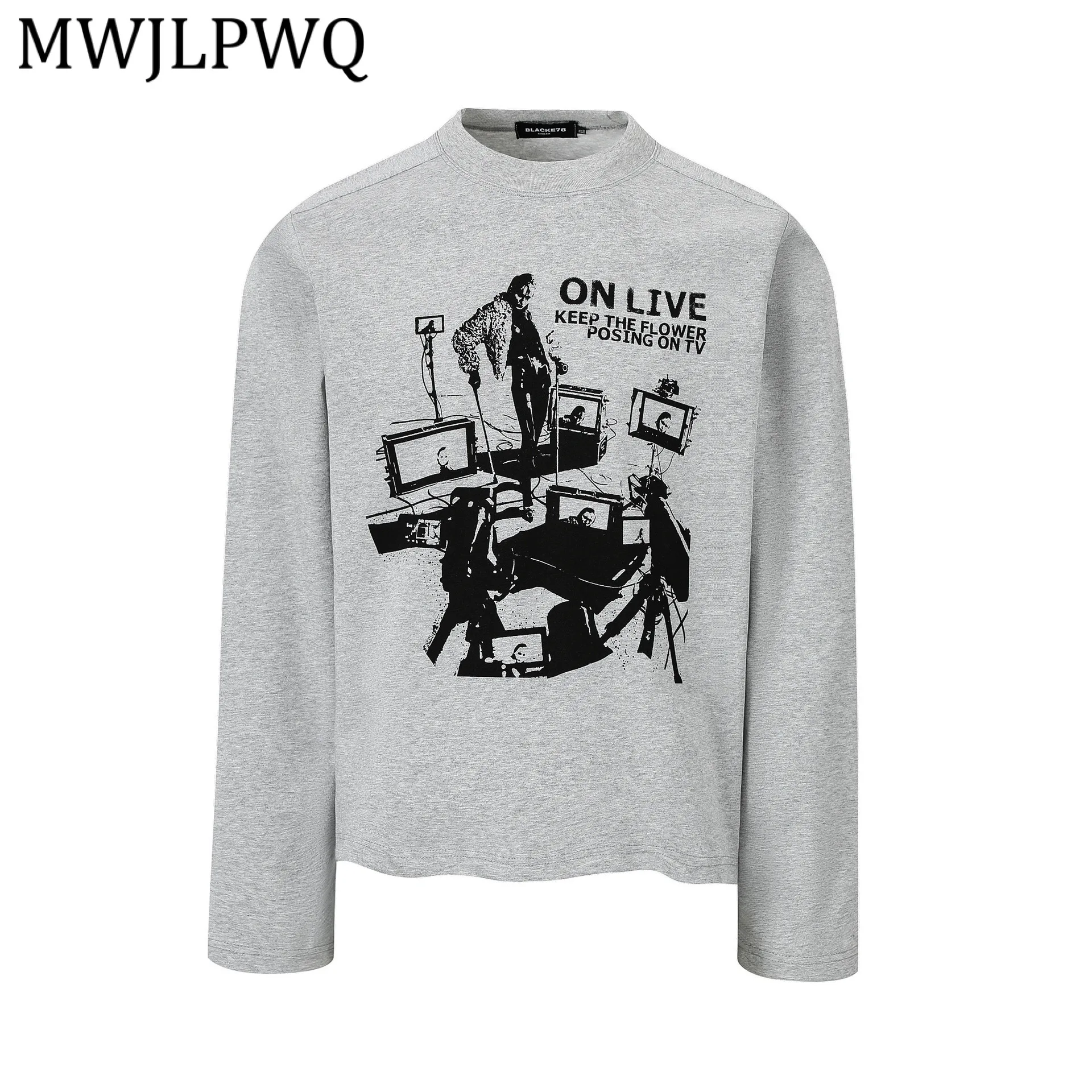 Мужская футболка с длинным рукавом MWJLPWQ в американском уличном стиле, с оригинальным принтом, повседневная, модная, весна 2026, новинка 13379
Мужская футболка с длинным рукавом MWJLPWQ в американском уличном стиле, с оригинальным принтом, повседневная, модная, весна 2026, новинка 13379