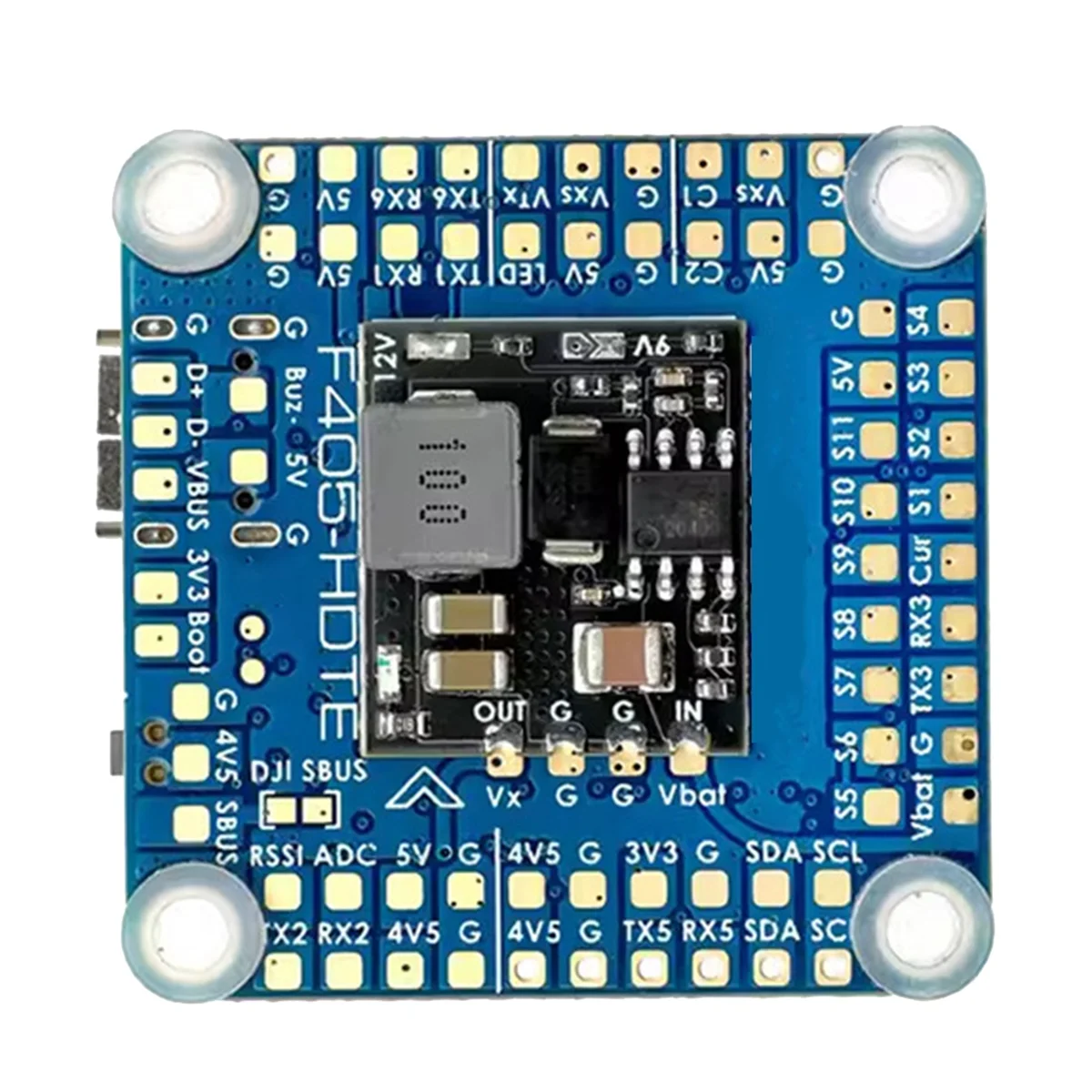 A48T для F405-HDTE Dual BEC Baro OSD 3-12S LIPO F4 Контроллер полета для радиоуправляемых самолетов FPV Дроны для фристайла
A48T для F405-HDTE Dual BEC Baro OSD 3-12S LIPO F4 Контроллер полета для радиоуправляемых самолетов FPV Дроны для фристайла