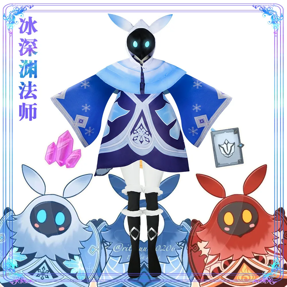 Anime! Game Genshin Impact Abyss Mage Cosplay Costume Game Suit Gorgeous Uniform Halloween Carnival Party
Anime! Game Genshin Impact Abyss Mage Cosplay Costume Game Suit Gorgeous Uniform Halloween Carnival Party