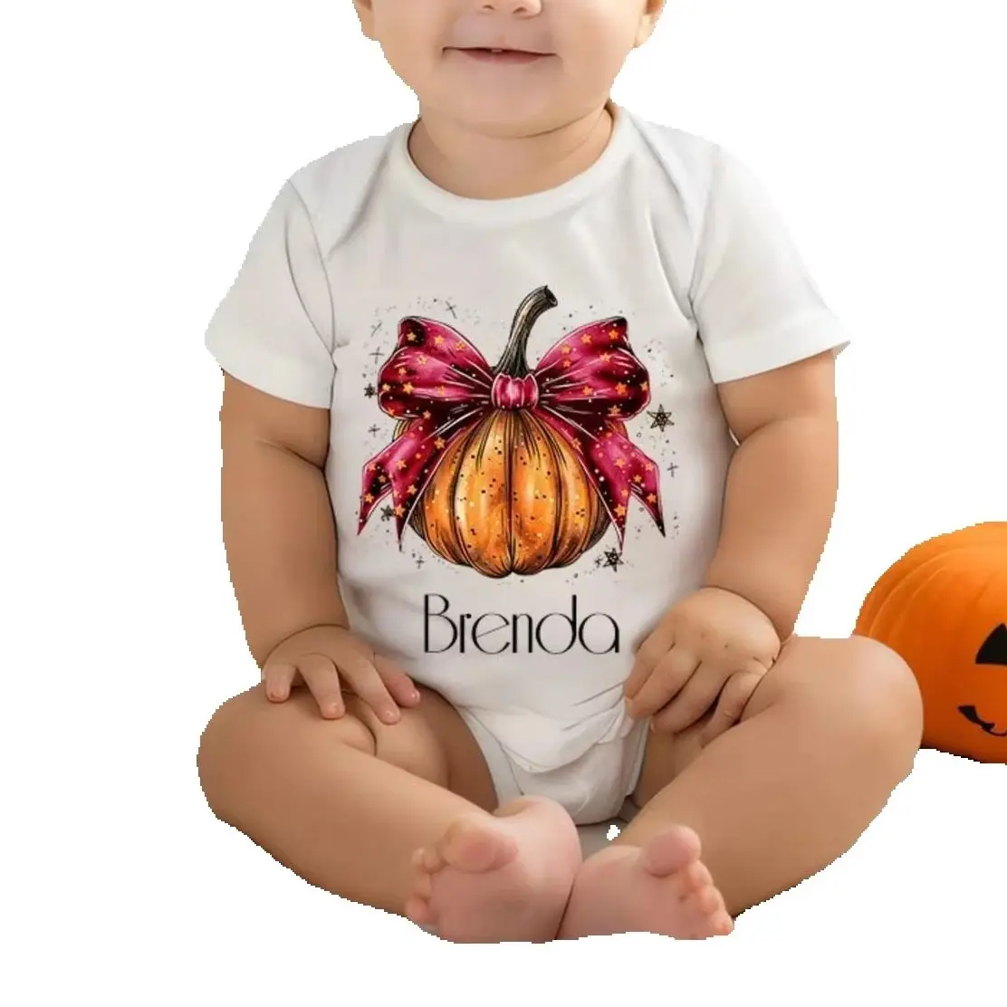 Personalized Name Halloween Pumpkin Printed Baby Romper 100% Cotton Infant Onesie Bodysuits Family Mathcing Halloween T-shirts
Personalized Name Halloween Pumpkin Printed Baby Romper 100% Cotton Infant Onesie Bodysuits Family Mathcing Halloween T-shirts