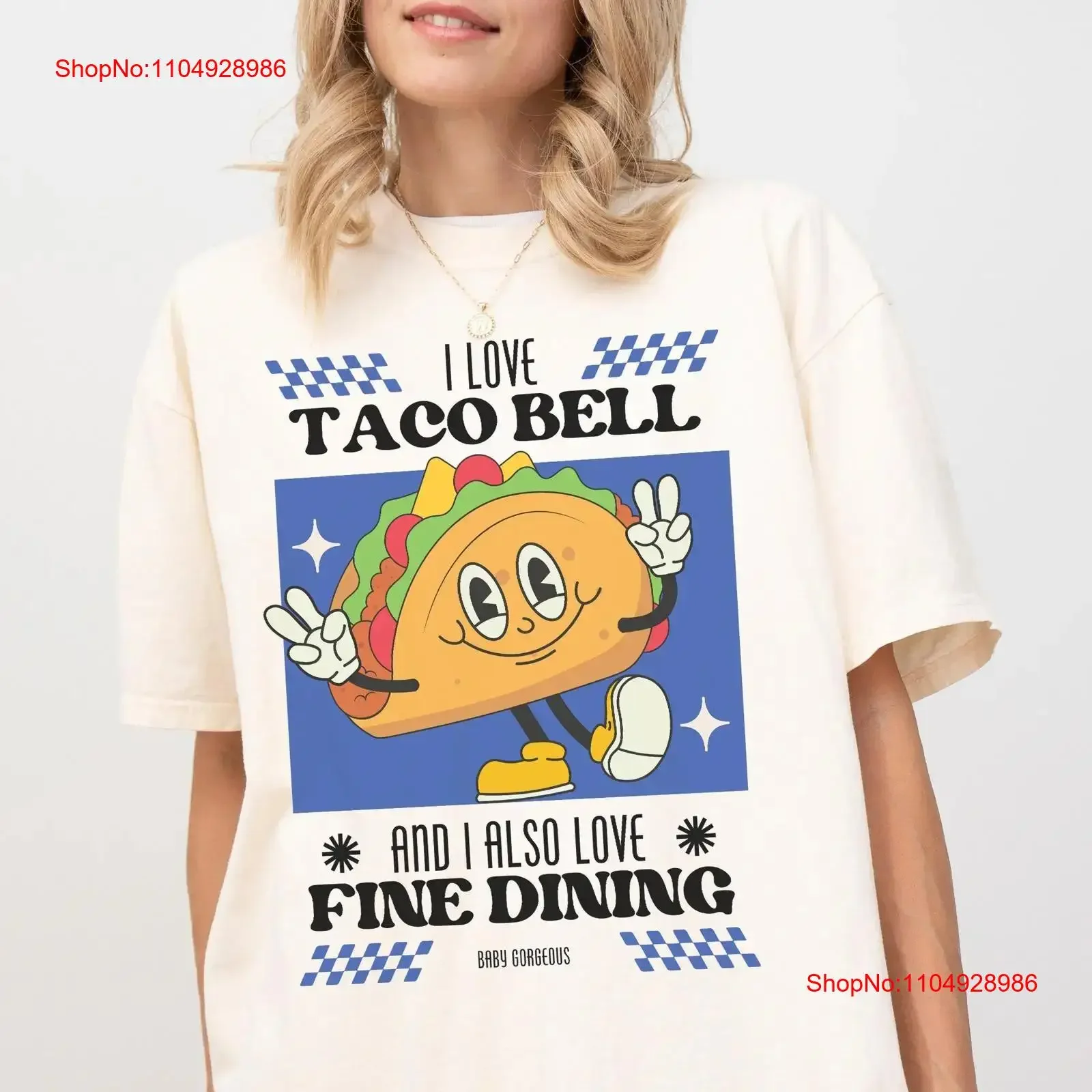 Футболка I Love Taco Bell and Also Fine Dining Lisa Barlow Real Housewives of Salt Lake City, винтажная стираная уличная одежда
Футболка I Love Taco Bell and Also Fine Dining Lisa Barlow Real Housewives of Salt Lake City, винтажная стираная уличная одежда