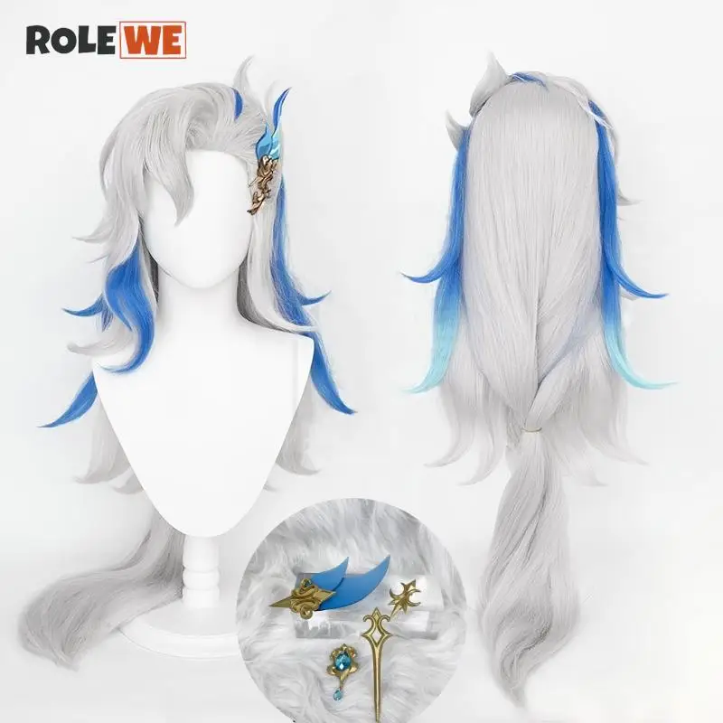 Neuvillette Cosplay Wig Genshin Impact Fontaine Cosplay Long Wig Heat Resistant Synthetic Anime Wigs + Wig Cap
Neuvillette Cosplay Wig Genshin Impact Fontaine Cosplay Long Wig Heat Resistant Synthetic Anime Wigs + Wig Cap