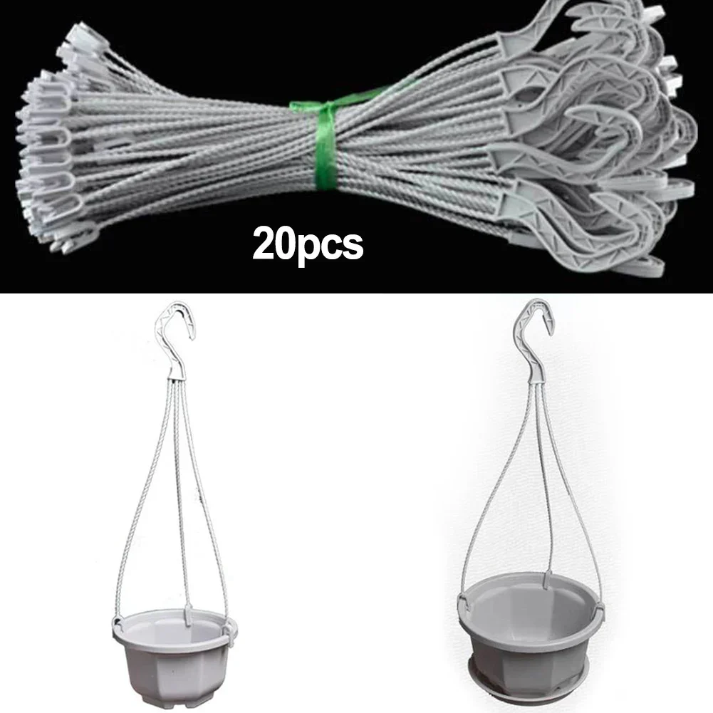 Convenient 36cm Plastic Hanger for Flower Pots White U shaped Clip Fits Most Pot Designs Reliable and Pack of 20
Convenient 36cm Plastic Hanger for Flower Pots White U shaped Clip Fits Most Pot Designs Reliable and Pack of 20