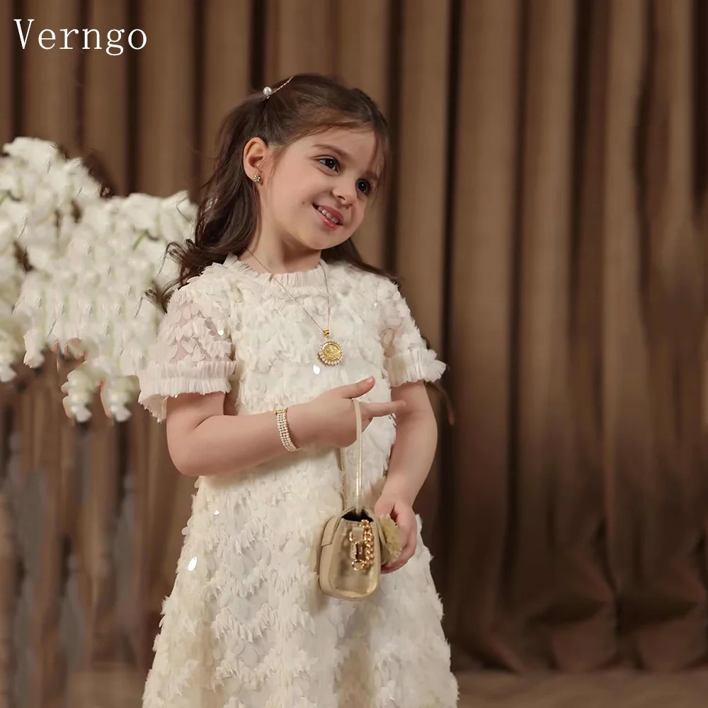 Verngo Luxury Mini Girl Fowers Dress Lace Tiered Birthday Party Dresses Short Sleeves Kid Prom Gown Customized
Verngo Luxury Mini Girl Fowers Dress Lace Tiered Birthday Party Dresses Short Sleeves Kid Prom Gown Customized