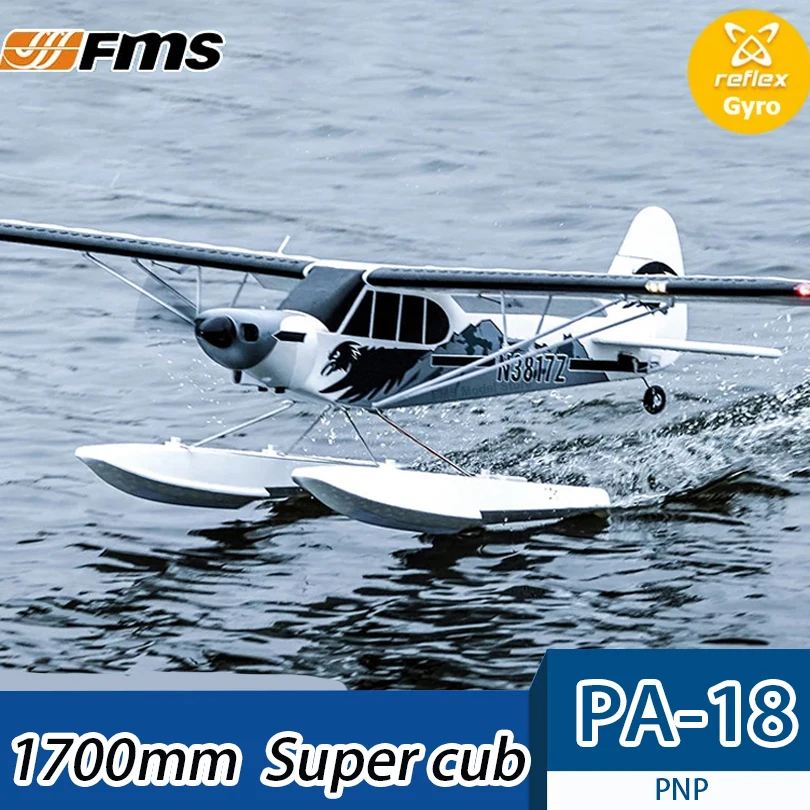 FMS 1700MM PA-18 RC Airplane Model PNP J3 Piper Super Cub 4S 6CH With Gyro Auto Balance Trainer Beginner Aircraft Plane
FMS 1700MM PA-18 RC Airplane Model PNP J3 Piper Super Cub 4S 6CH With Gyro Auto Balance Trainer Beginner Aircraft Plane