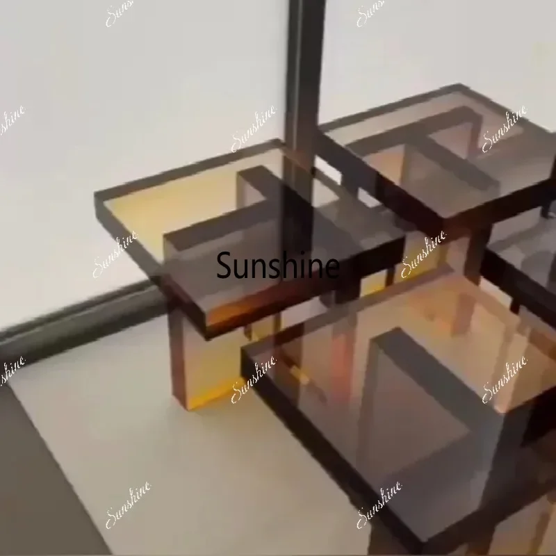 YNordic Gold Edge A Few Light Luxury Modern Living Room Sofa Corner A Few Simple Creative Acrylic Gradient Bed Small Side Table
YNordic Gold Edge A Few Light Luxury Modern Living Room Sofa Corner A Few Simple Creative Acrylic Gradient Bed Small Side Table