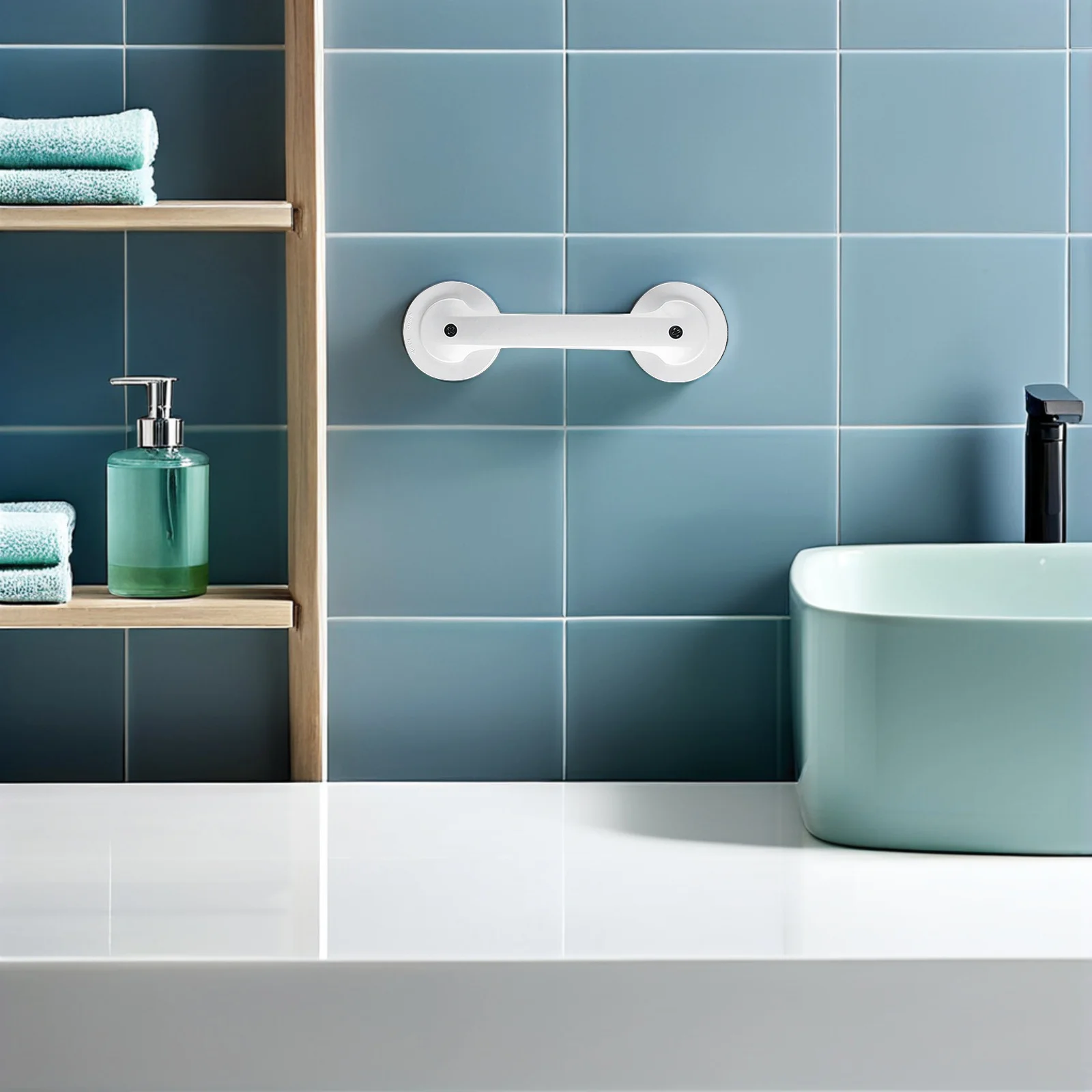 Shower Handle Punch Free Suction Cup Grab Bar for Bathroom Safety Support Elderly Shower Grab Bars Non-Slip Handrail
Shower Handle Punch Free Suction Cup Grab Bar for Bathroom Safety Support Elderly Shower Grab Bars Non-Slip Handrail