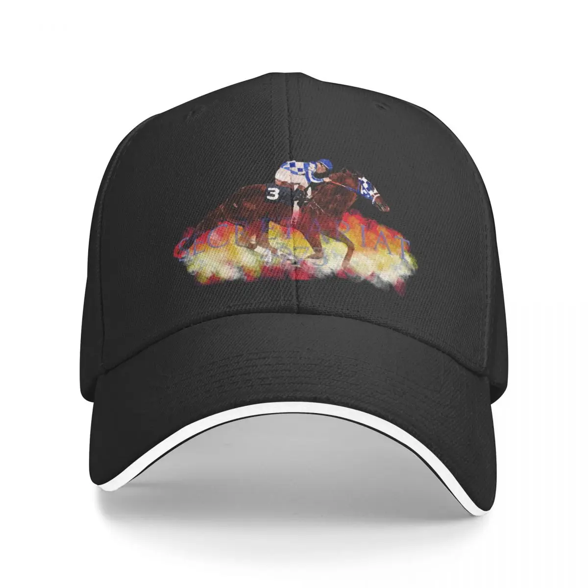 Secretariat 1973 Triple Crown Winner- Famous Racehorses Baseball Cap beach hat derby hat Hat Women Men's
Secretariat 1973 Triple Crown Winner- Famous Racehorses Baseball Cap beach hat derby hat Hat Women Men's