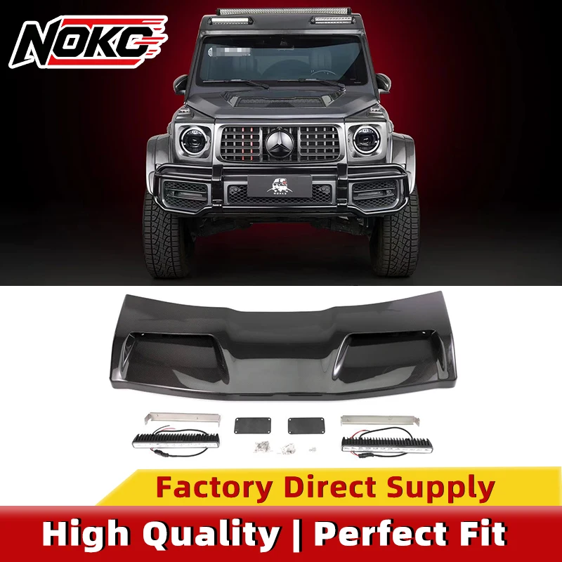 G wagon 4x4 Dry Carbon Fiber Roof LED Light Bar for Mercedes G-Class W464 W465 G350 G500 G550 G63 Offroad Top Lamp 1:1 OEM Fit
G wagon 4x4 Dry Carbon Fiber Roof LED Light Bar for Mercedes G-Class W464 W465 G350 G500 G550 G63 Offroad Top Lamp 1:1 OEM Fit