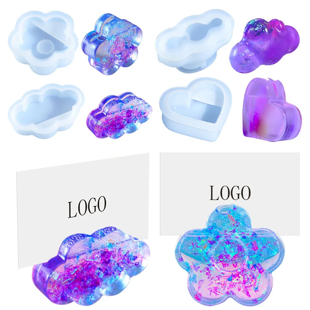 Cloud Business Card Holder Note Holder Silicone Mold Gypsum Decoration Heart Mold Love Convenience Clip Decoration Resin Mold
Cloud Business Card Holder Note Holder Silicone Mold Gypsum Decoration Heart Mold Love Convenience Clip Decoration Resin Mold