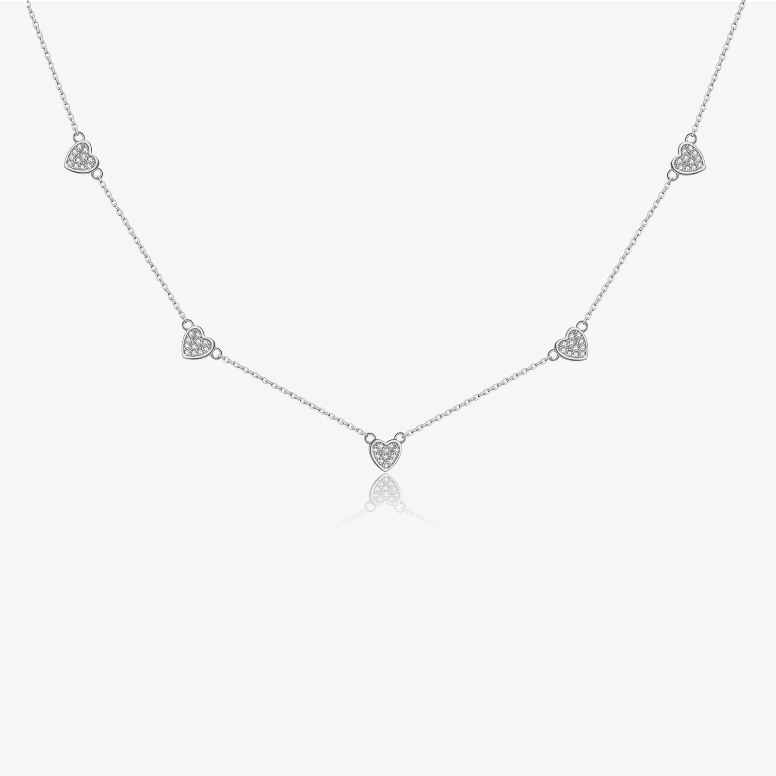 VEWANT 925 Sterling Silver Zircon CZ Mutil Heart Long Chain Necklace Luxury 2026 Fine Luxury Anniversary Gift Jewelry
VEWANT 925 Sterling Silver Zircon CZ Mutil Heart Long Chain Necklace Luxury 2026 Fine Luxury Anniversary Gift Jewelry