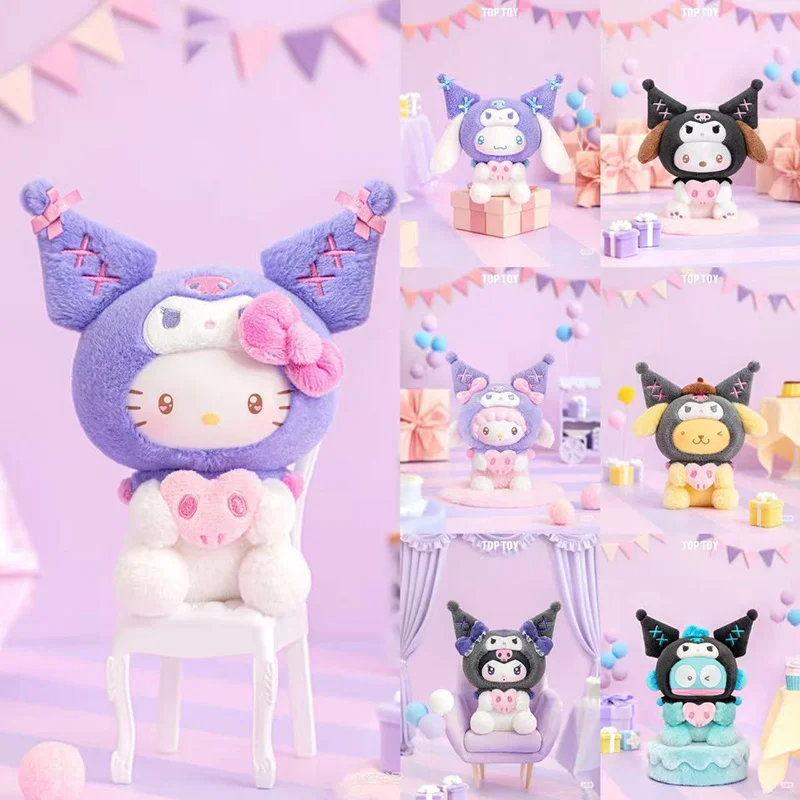 Official Sanrio Anime Kuromi Party Series Blind Box Hello Kitty Cute Keychain for Girls Collectible Toy Christmas Gifts
Official Sanrio Anime Kuromi Party Series Blind Box Hello Kitty Cute Keychain for Girls Collectible Toy Christmas Gifts
