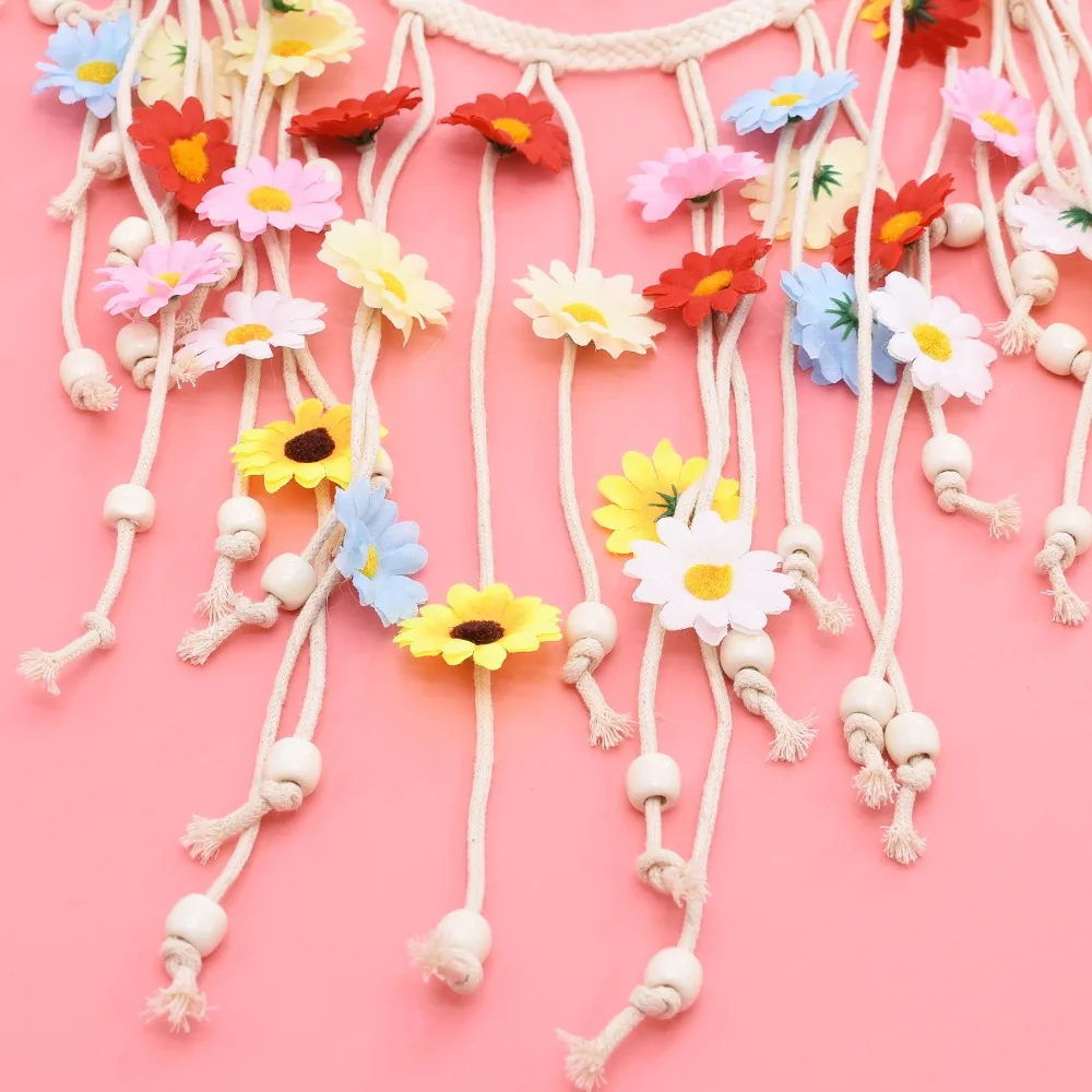 Floral Sunflower Tassel Belt Jeans Decor Wooden Beads Daisy Waistband Ethnic Vintage Bohemian Waist Chain Dance Party
Floral Sunflower Tassel Belt Jeans Decor Wooden Beads Daisy Waistband Ethnic Vintage Bohemian Waist Chain Dance Party