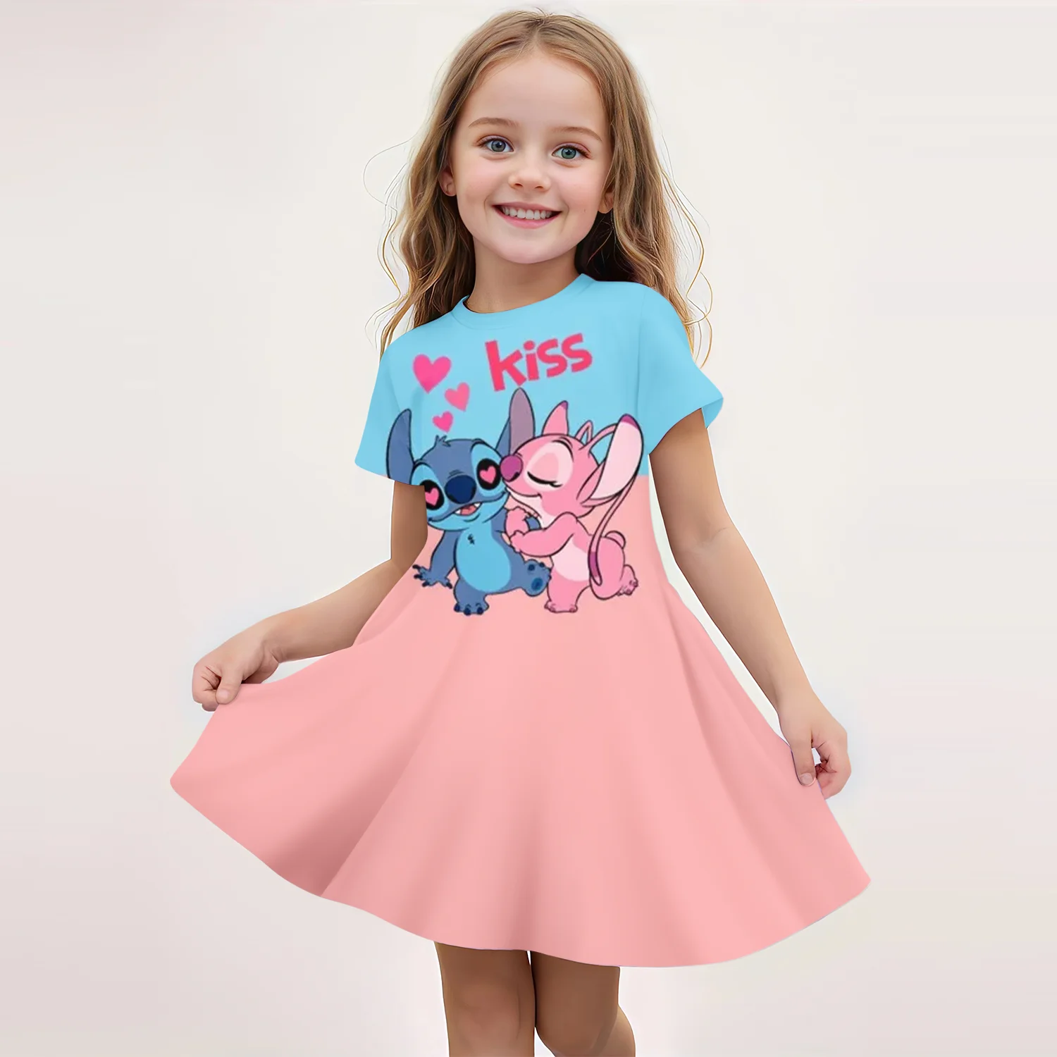 2025 Autumn and Summer New Cute Melody Hello Kitty Stitch Cartoon Animation 3D Printing Dress Daily Casual Dress Girl Cute Dress 
2025 Autumn and Summer New Cute Melody Hello Kitty Stitch Cartoon Animation 3D Printing Dress Daily Casual Dress Girl Cute Dress