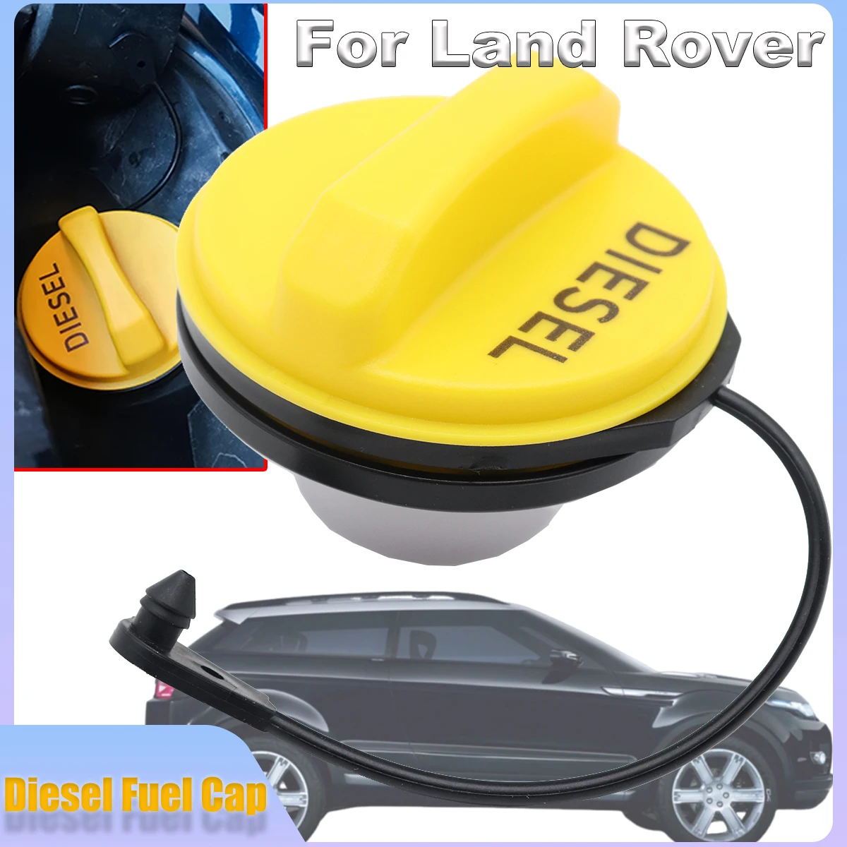 LR053666 Diesel Fuel Oil Tank Filler Cap Inner Cover Replacement Fit For Land Rover Range Rover Evoque L538 2011-2017 2018 2019
LR053666 Diesel Fuel Oil Tank Filler Cap Inner Cover Replacement Fit For Land Rover Range Rover Evoque L538 2011-2017 2018 2019