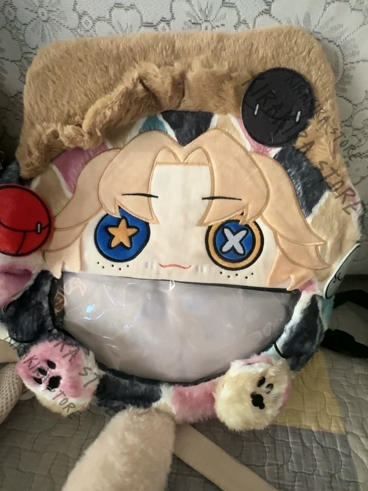 Identity Ⅴ Fluffy Backpack Shoulders Bag Robbie White Mike Morton Richard Sterling Florian Brand Puppet Cosplay Ornaments Gift
Identity Ⅴ Fluffy Backpack Shoulders Bag Robbie White Mike Morton Richard Sterling Florian Brand Puppet Cosplay Ornaments Gift